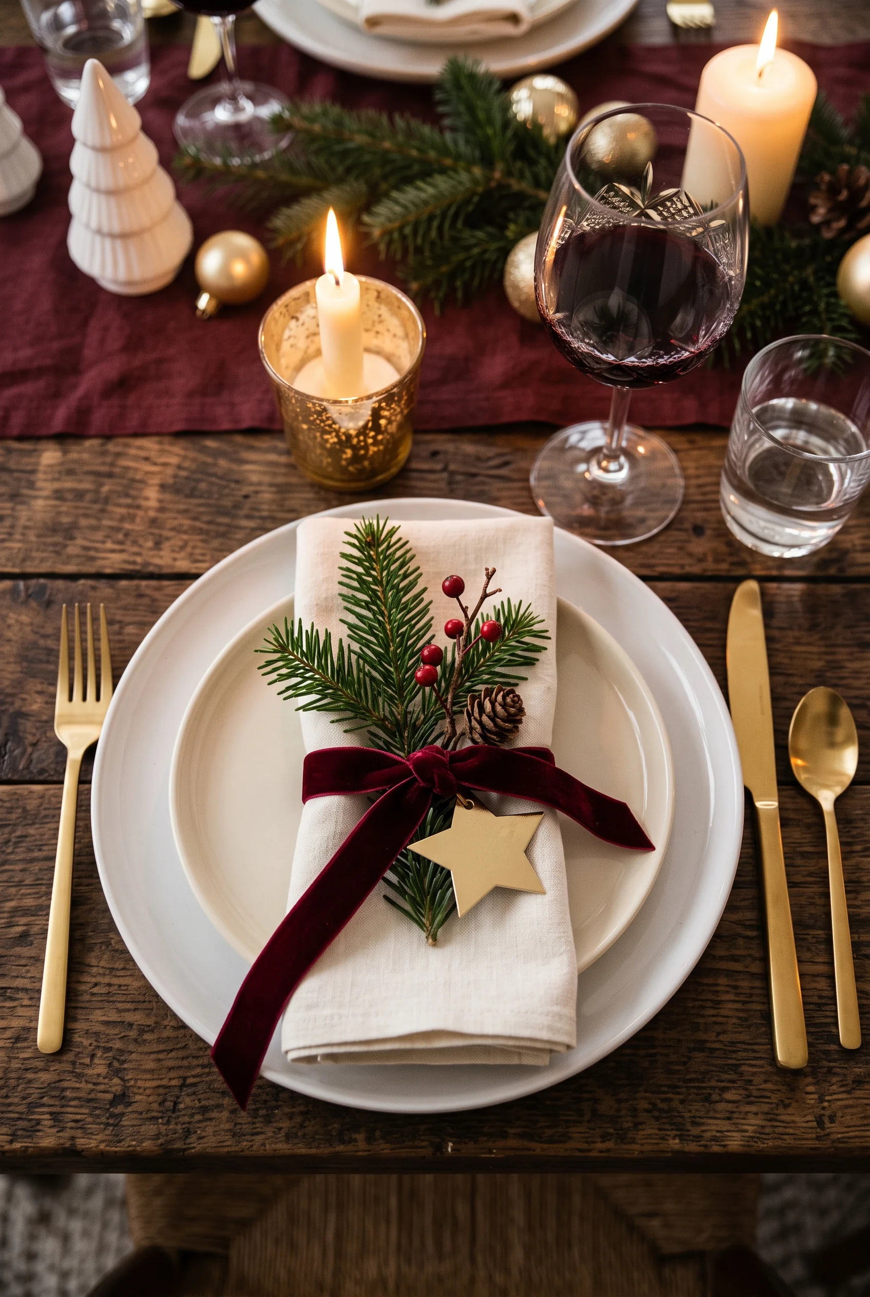 091 17 christmas table decor ideas