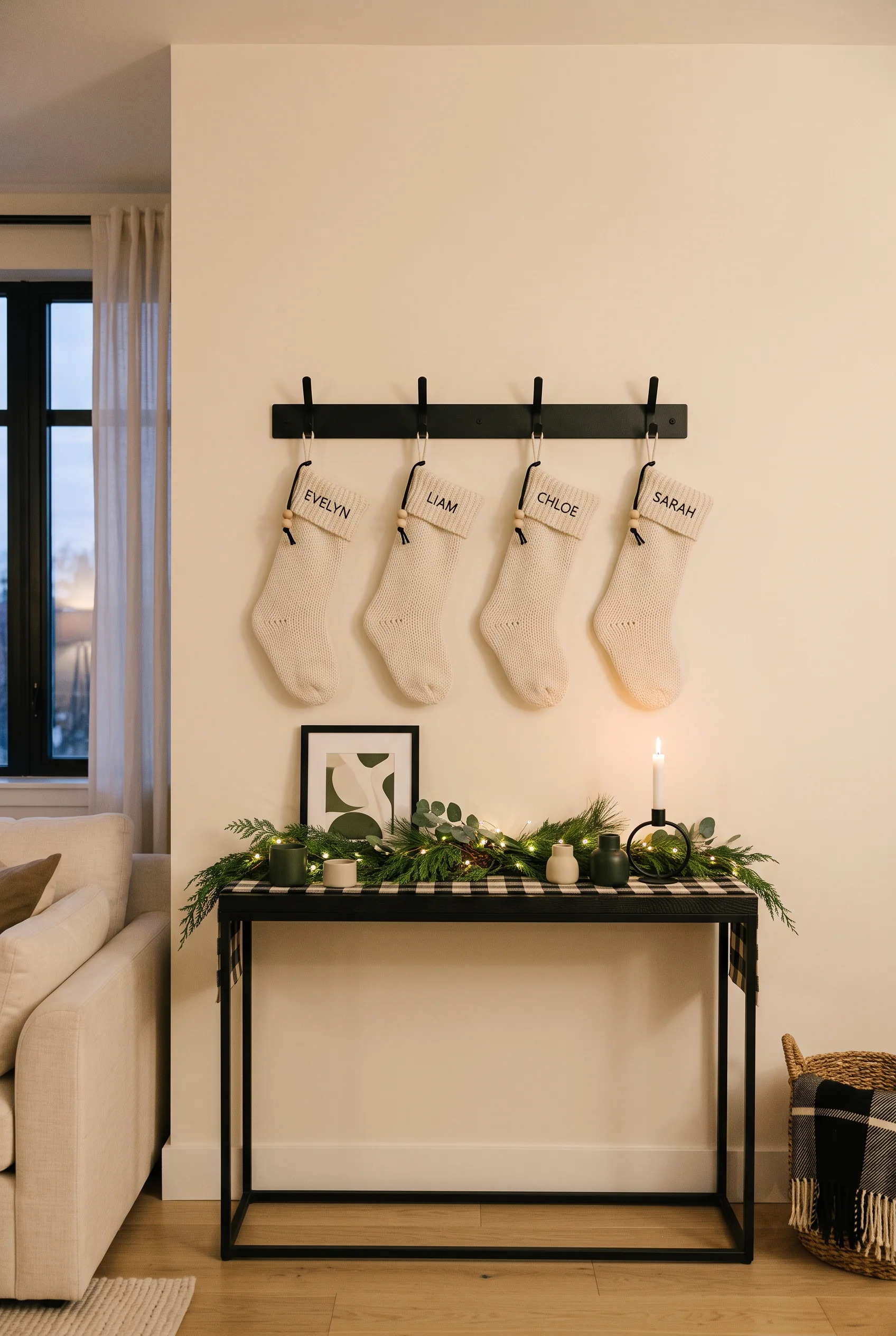092 10 apartment christmas decor ideas