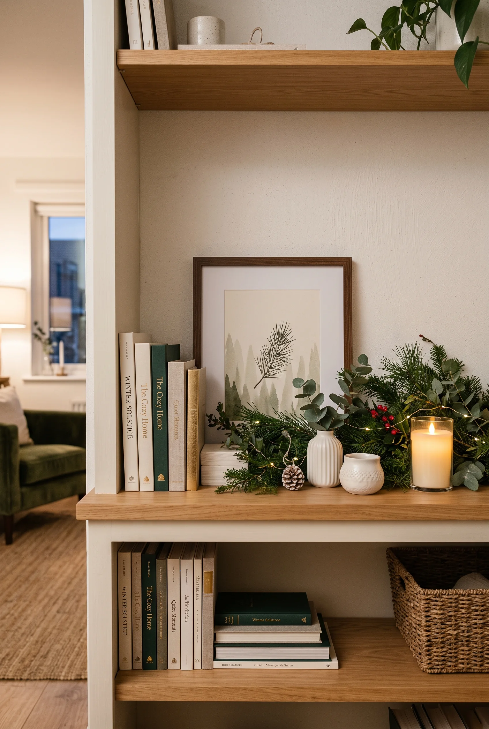 092 16 apartment christmas decor ideas