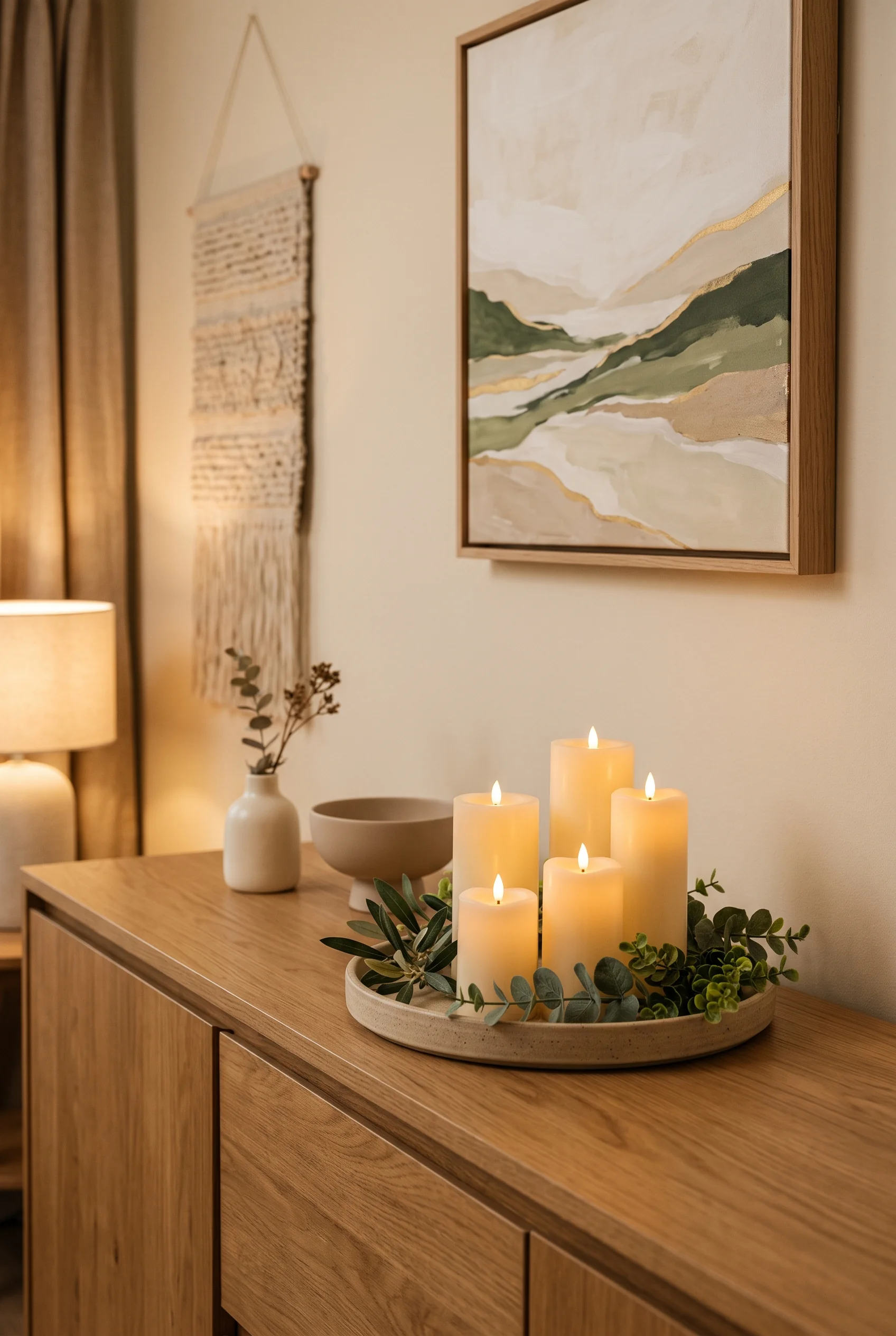 092 17 apartment christmas decor ideas