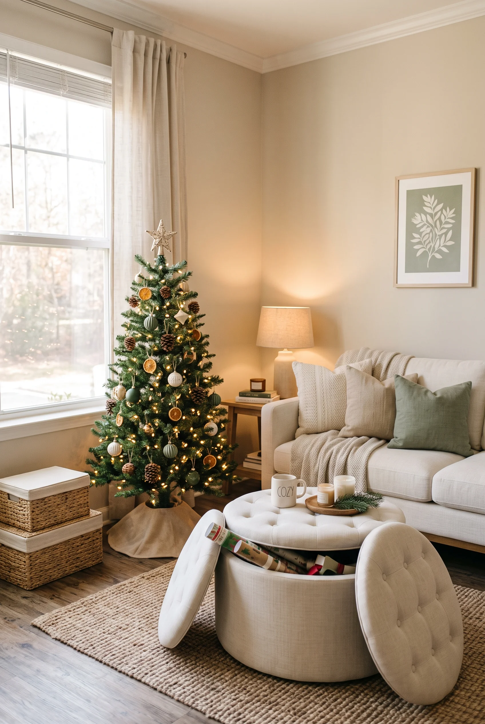 092 22 apartment christmas decor ideas