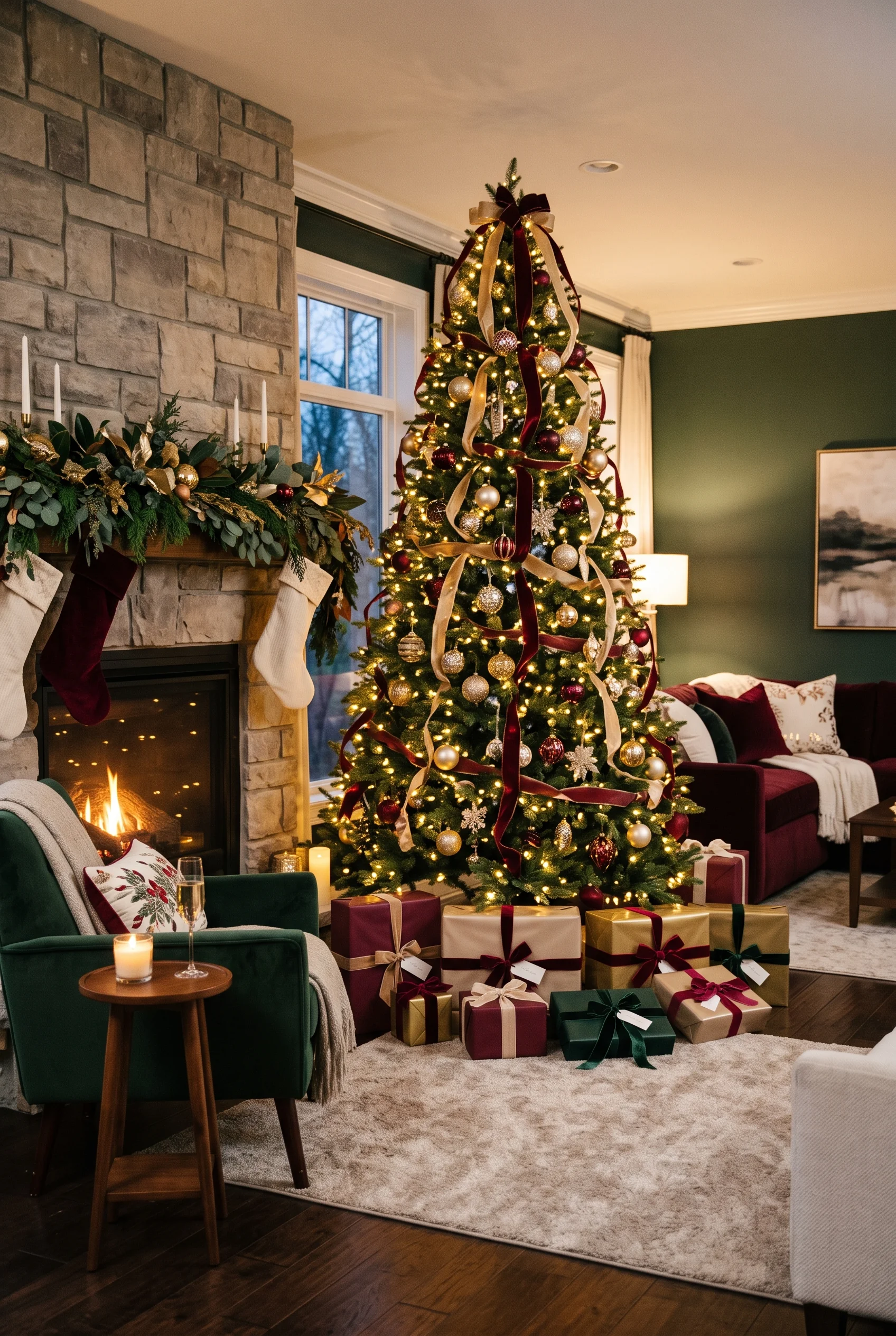 093 2 christmas tree decorating ideas