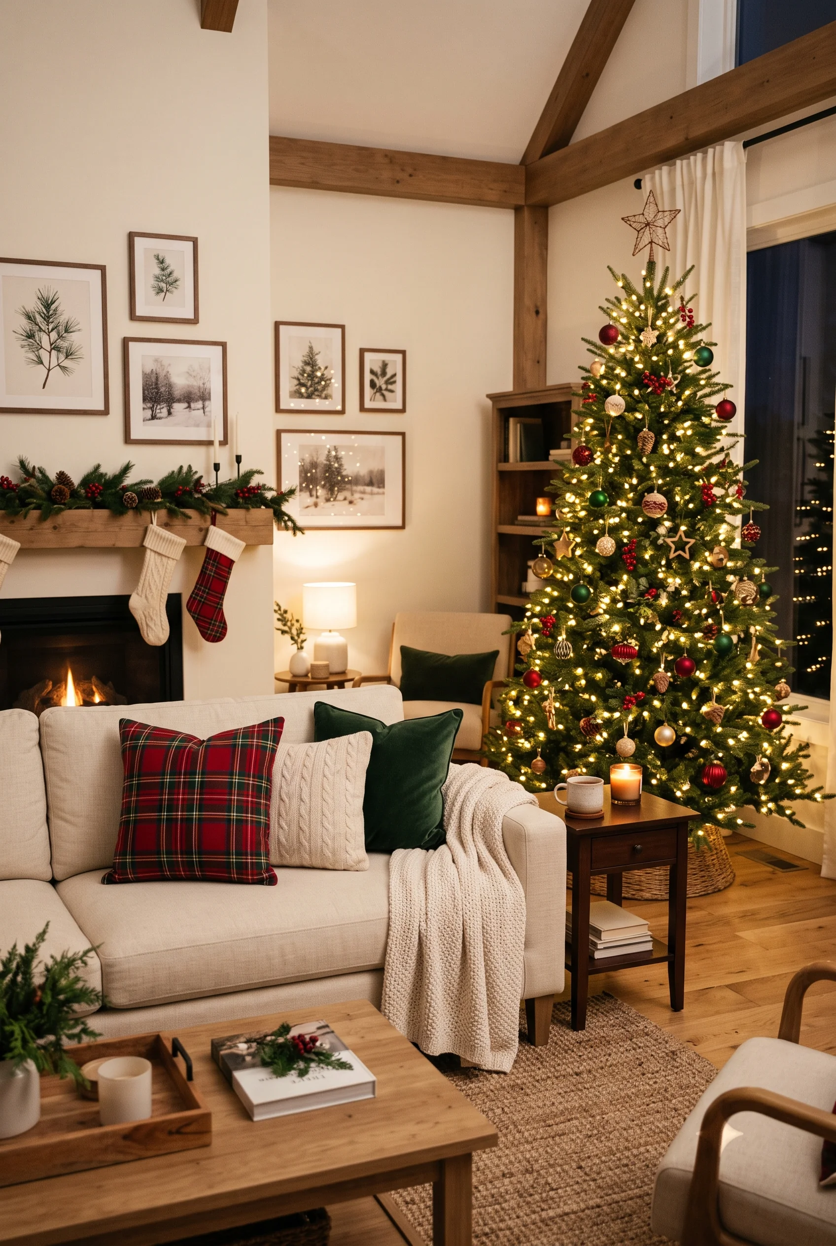 094 18 vintage christmas decor
