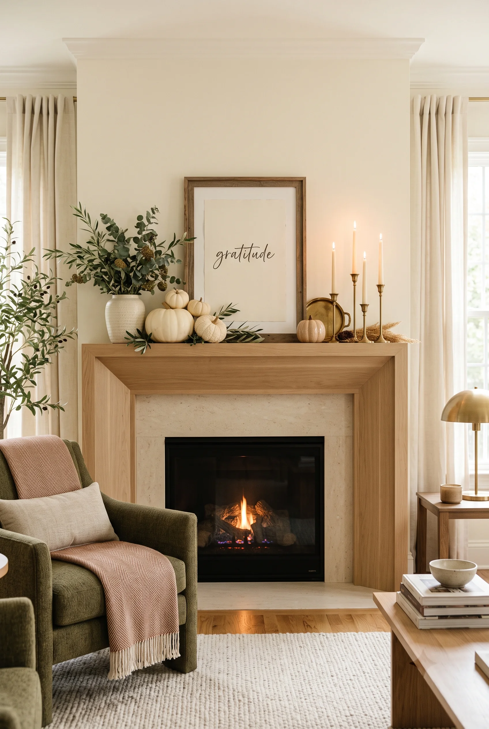 123 24 thanksgiving mantel decor
