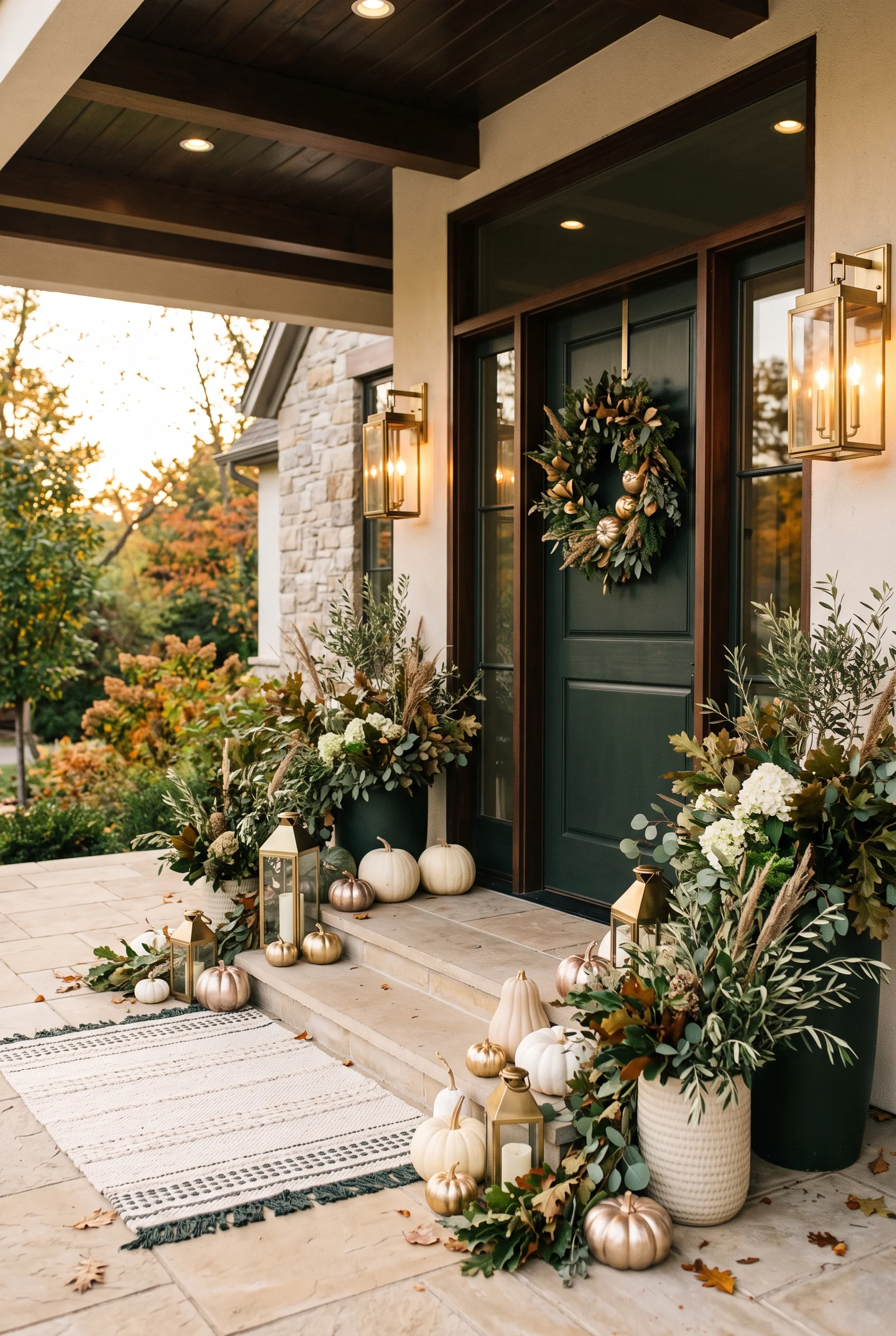 thanksgiving porch decor