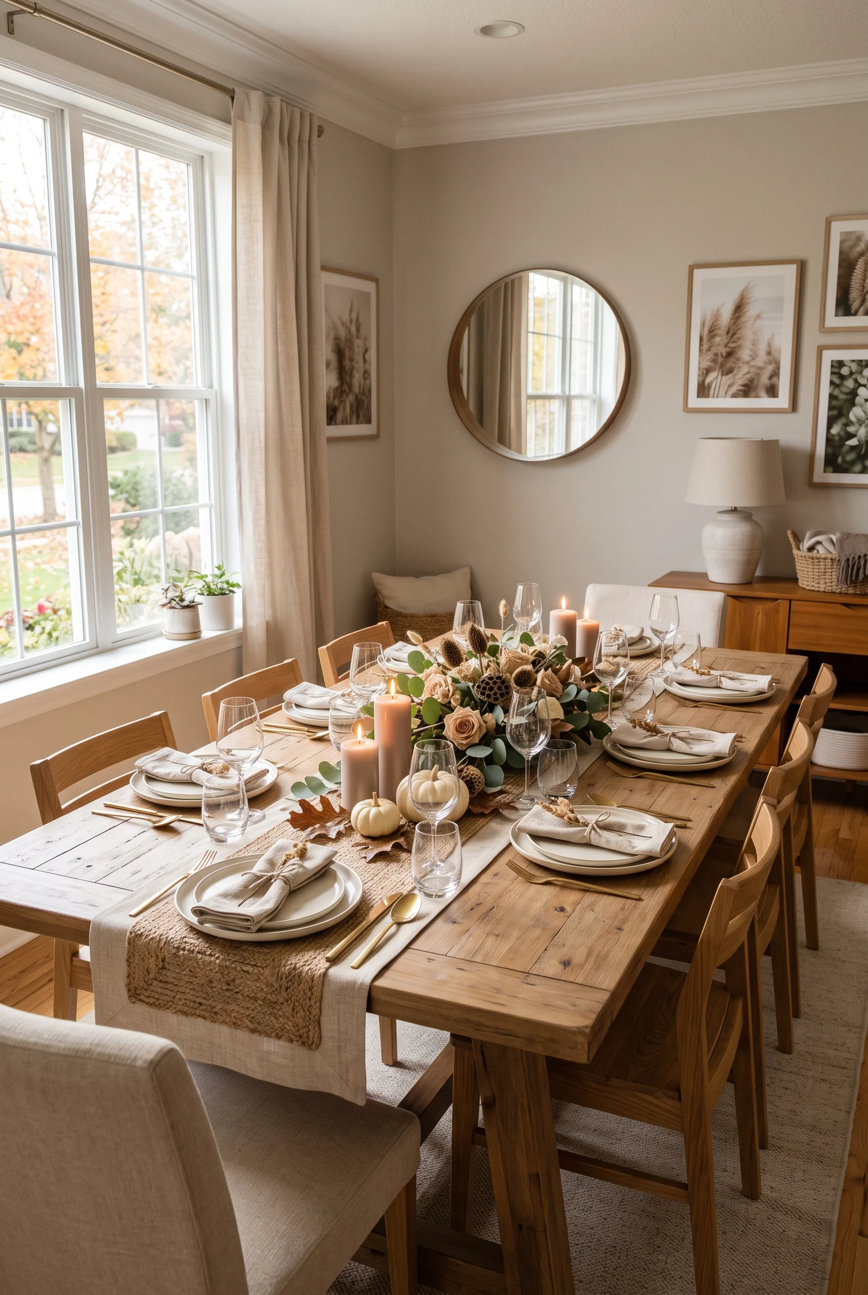 125 11 neutral thanksgiving decor