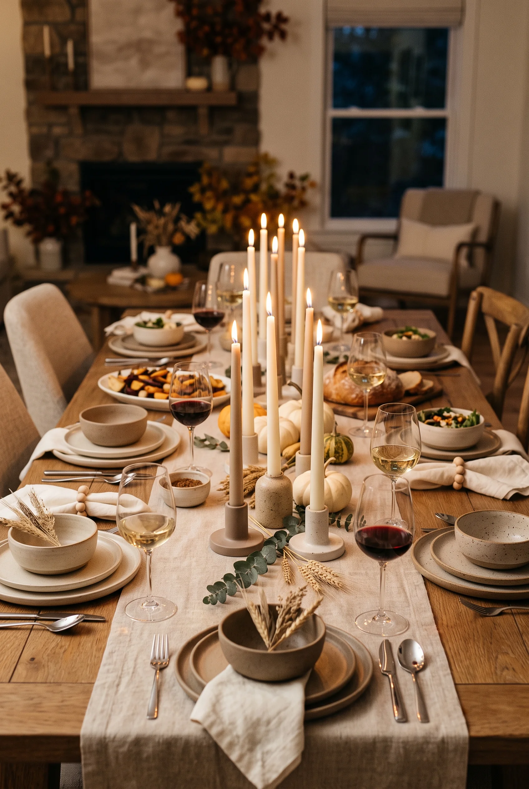 125 15 neutral thanksgiving decor