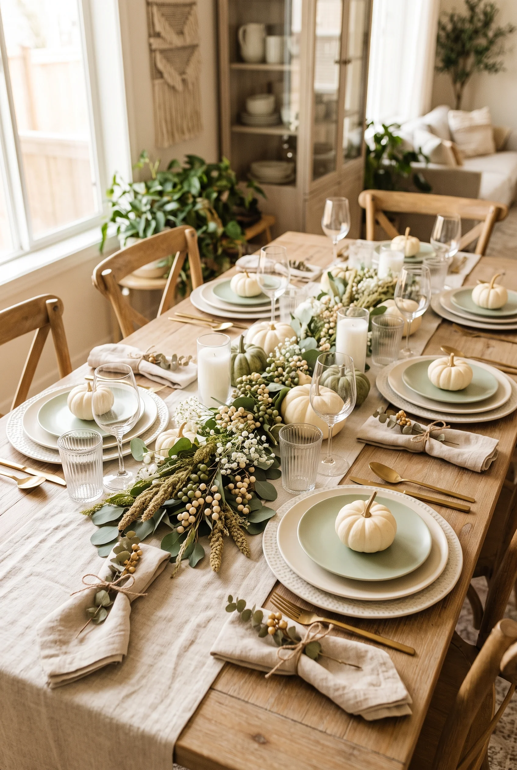 125 18 neutral thanksgiving decor