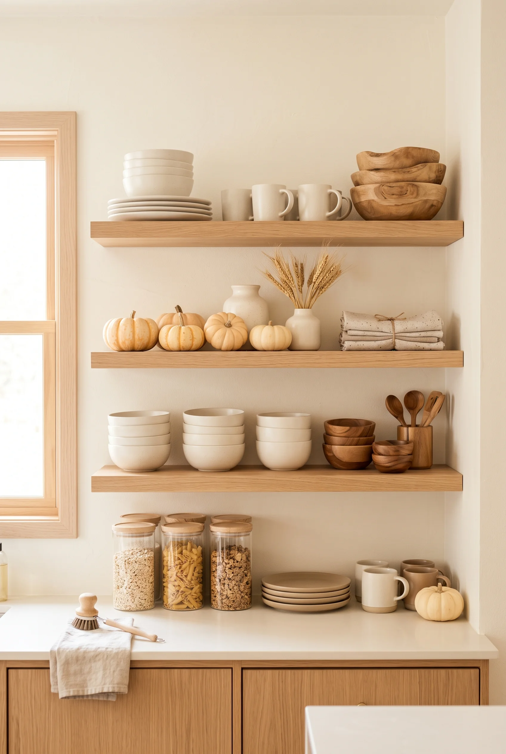 125 22 neutral thanksgiving decor