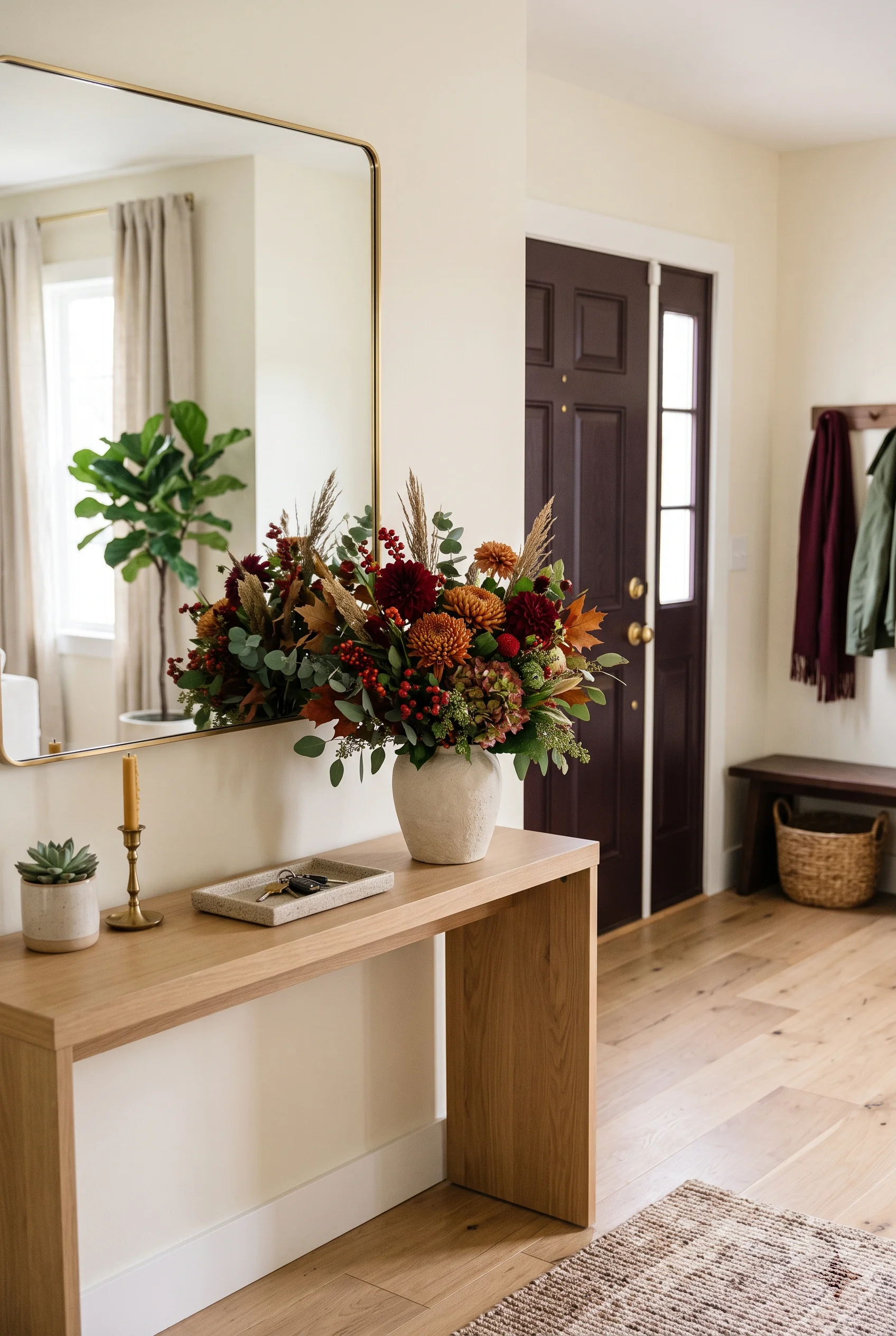 127 17 thanksgiving entryway decor ideas
