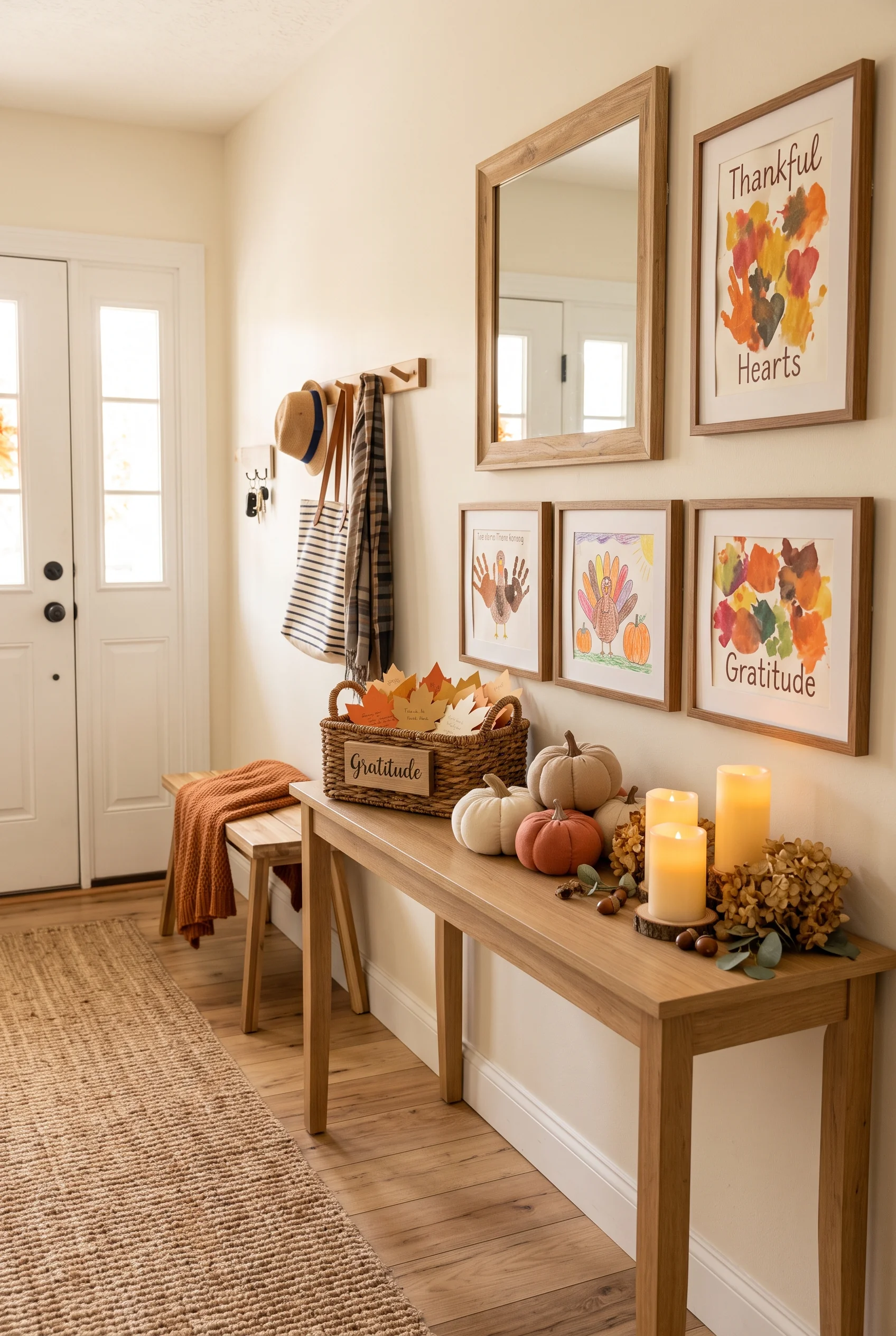 127 22 thanksgiving entryway decor ideas