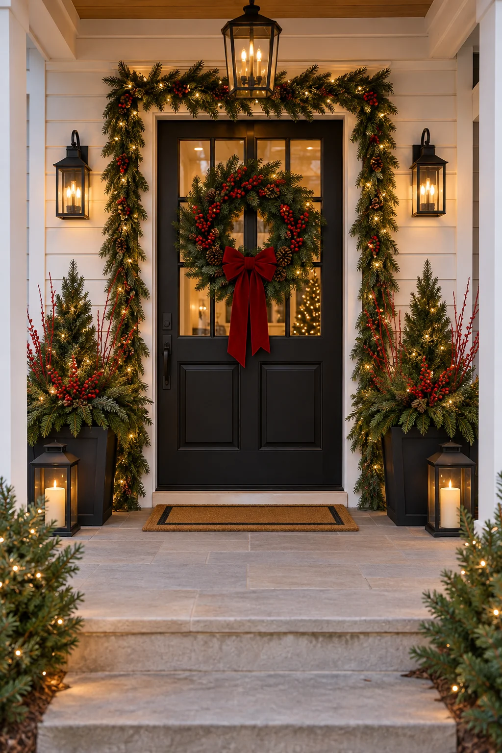 128 1 christmas porch decor ideas