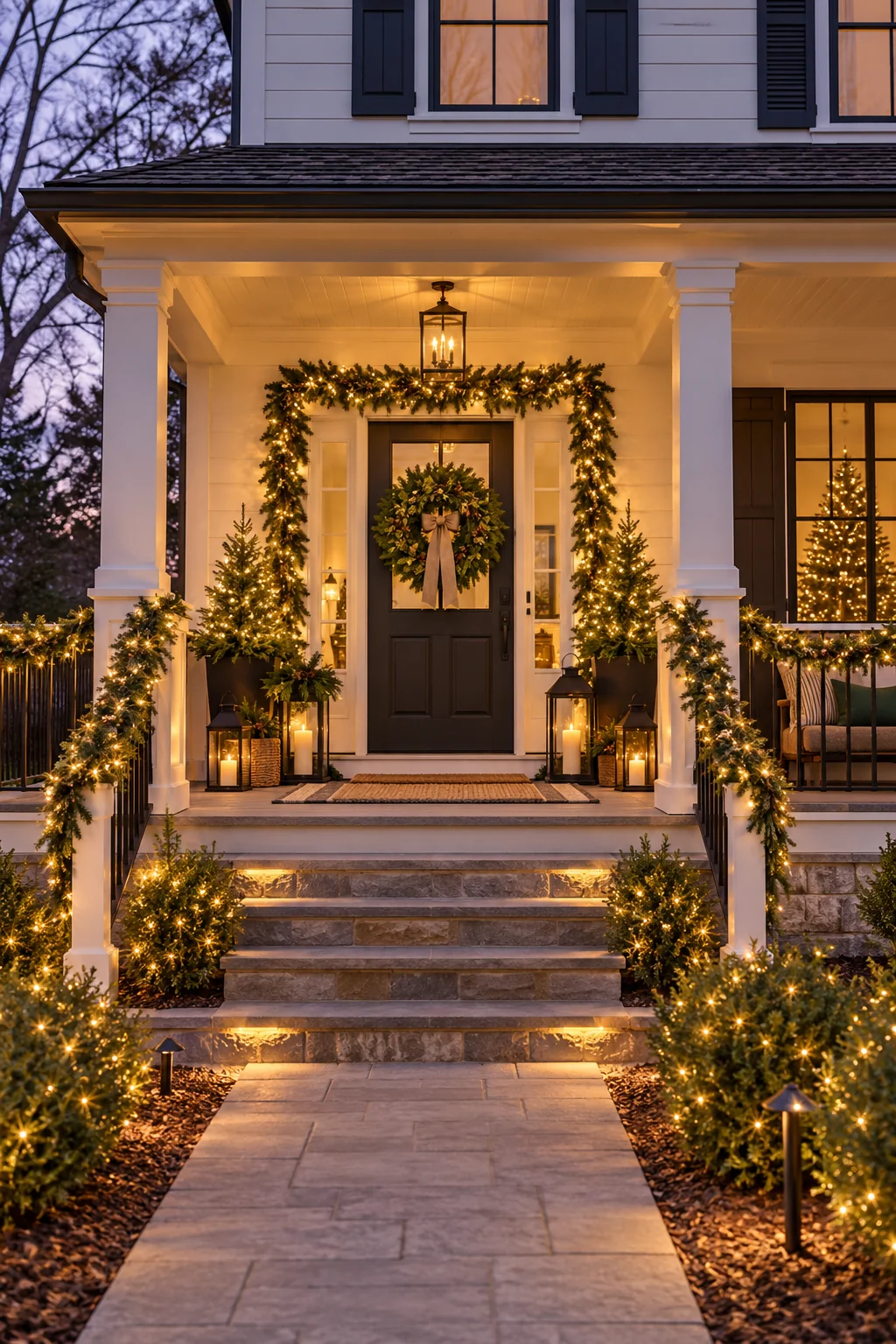128 10 christmas porch decor ideas