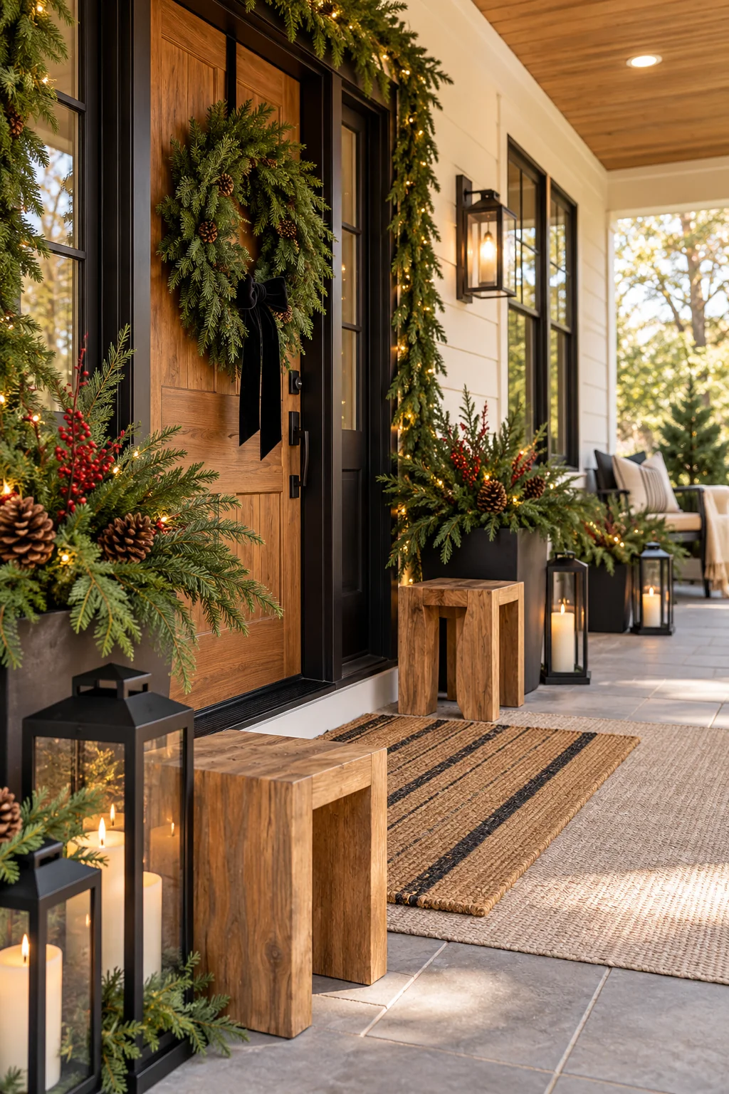 128 12 christmas porch decor ideas