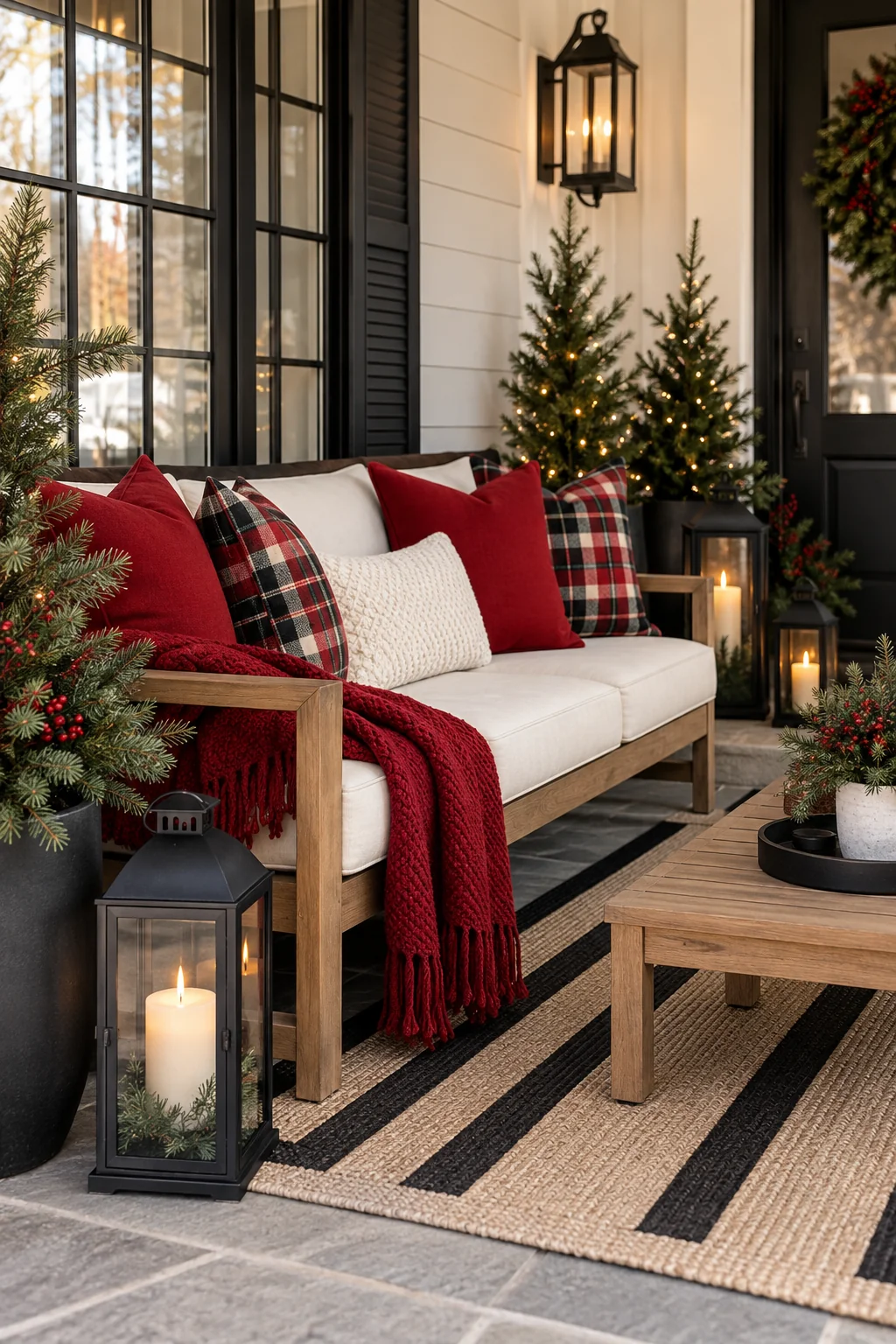 128 15 christmas porch decor ideas