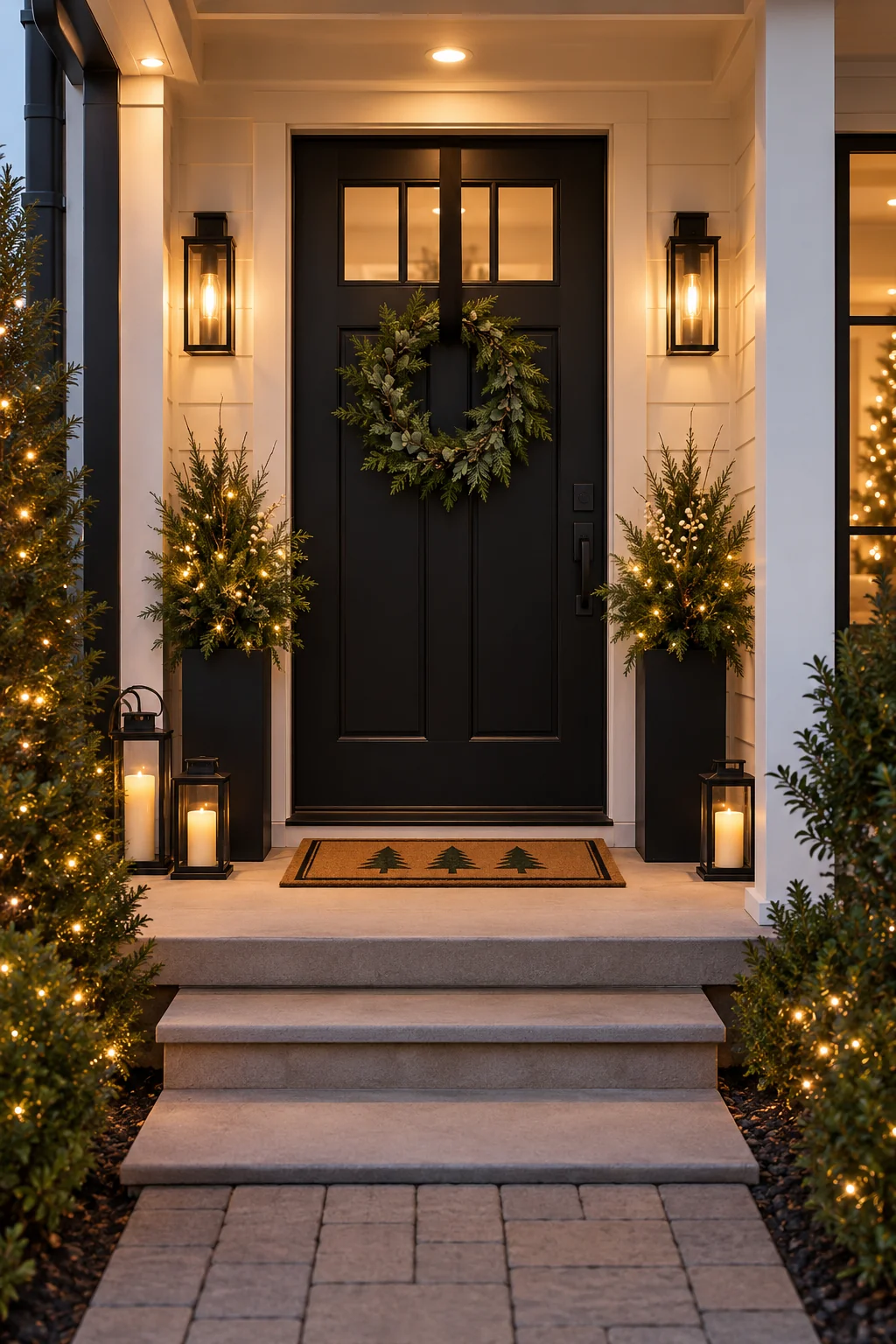 128 16 christmas porch decor ideas