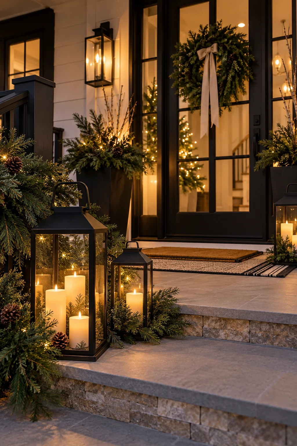 128 22 christmas porch decor ideas