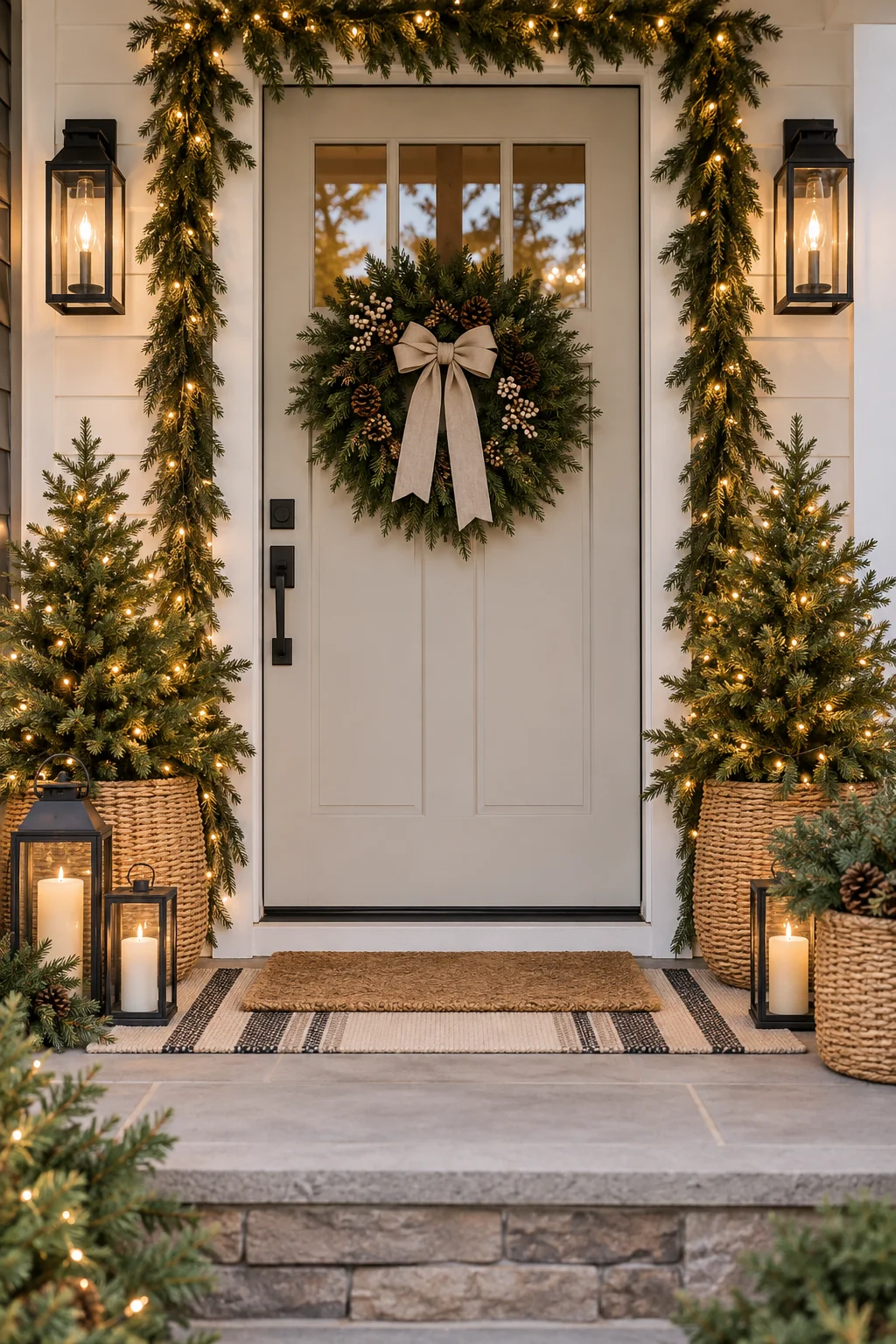 128 25 christmas porch decor ideas