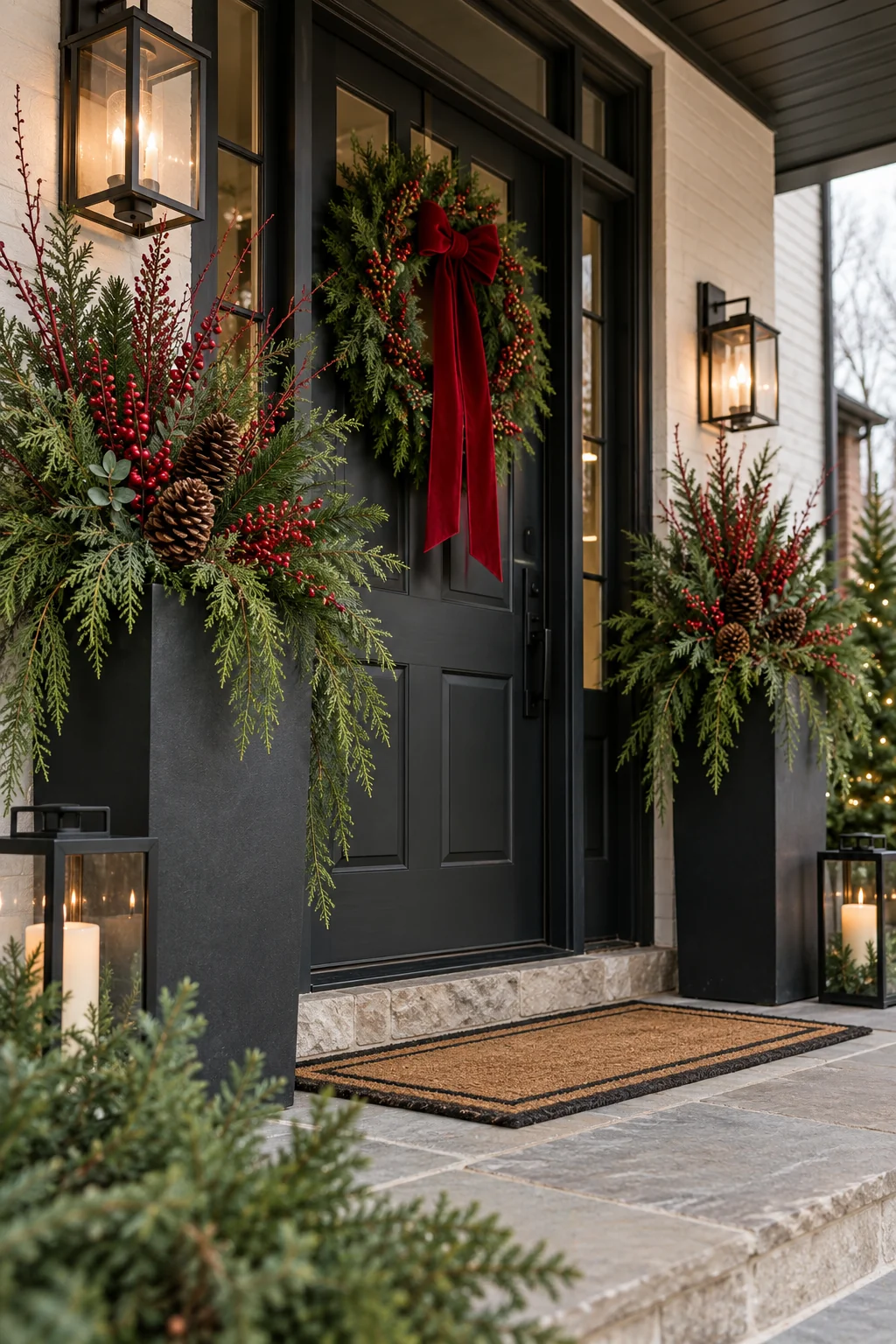 128 6 christmas porch decor ideas