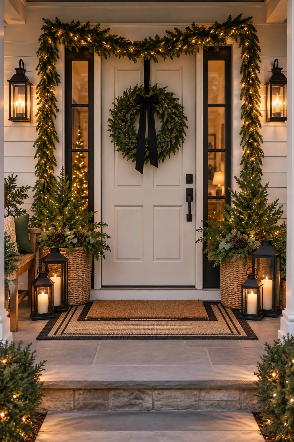 128 9 christmas porch decor ideas