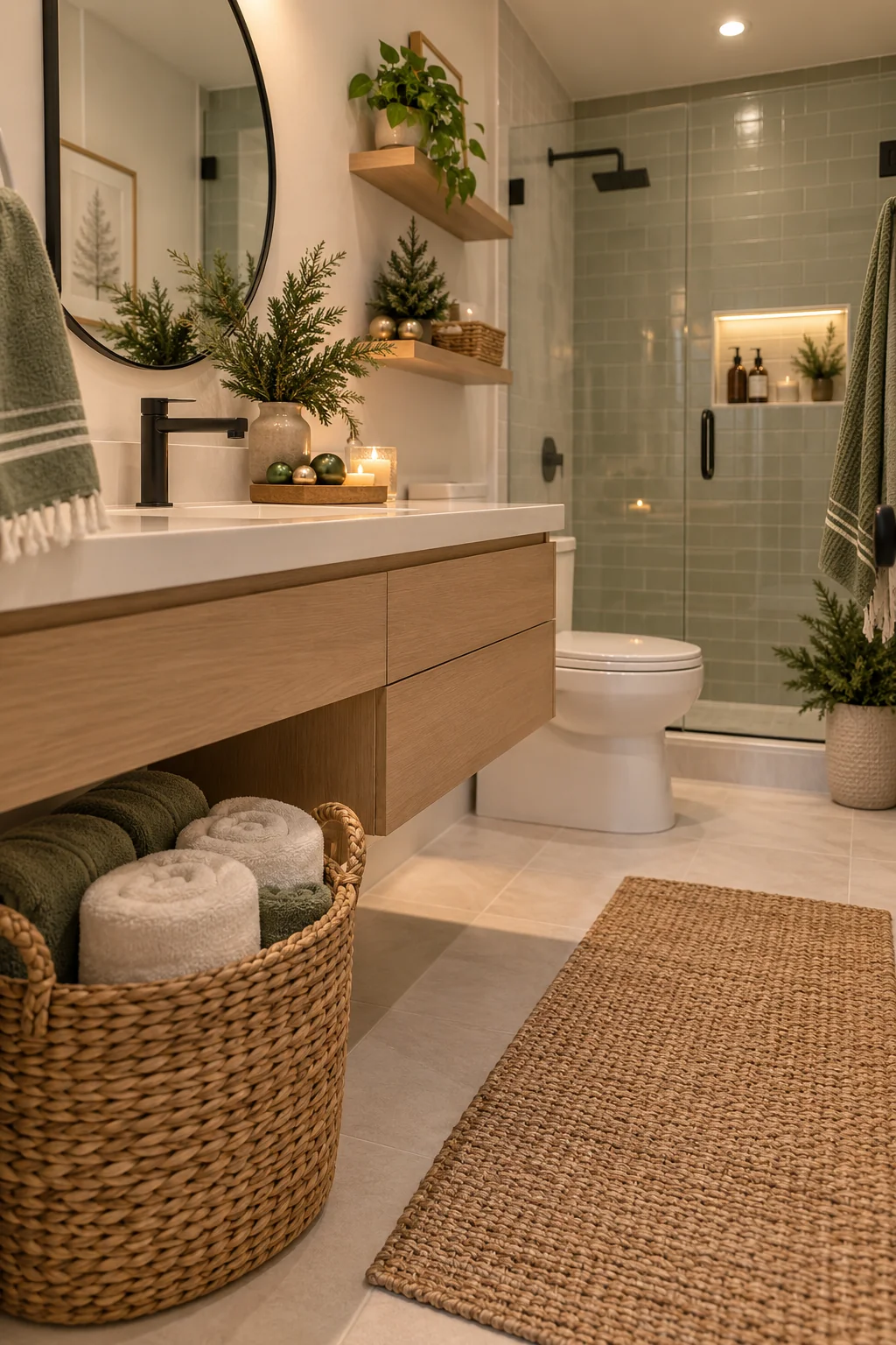 130 21 christmas bathroom decor