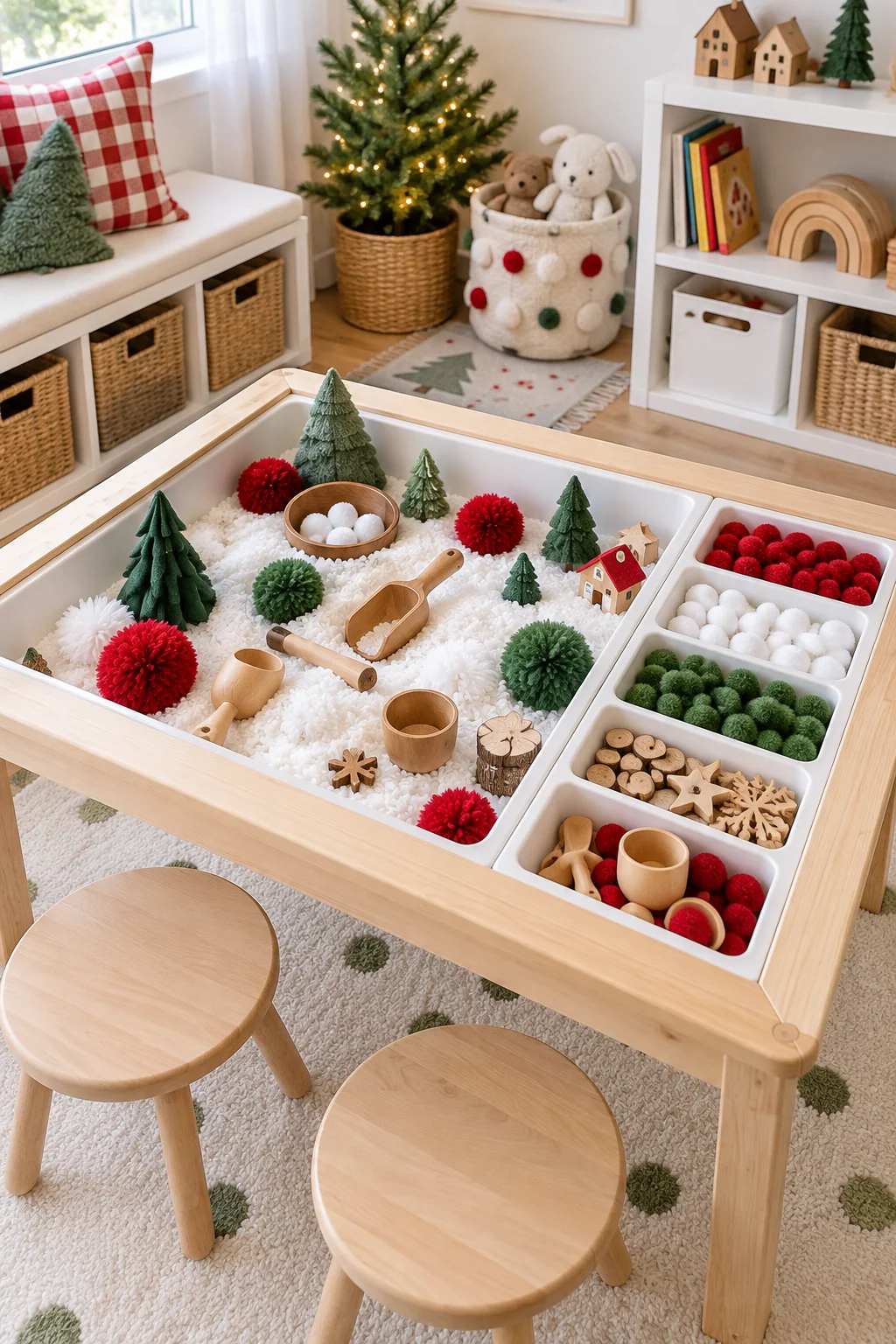 132 14 christmas playroom ideas