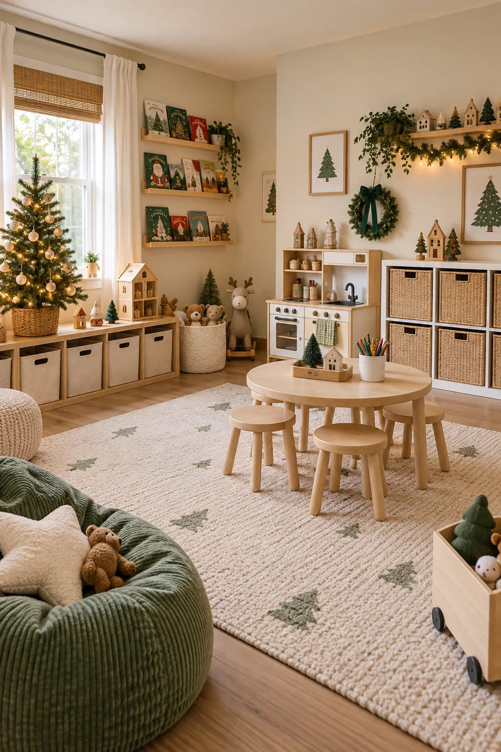 132 15 christmas playroom ideas
