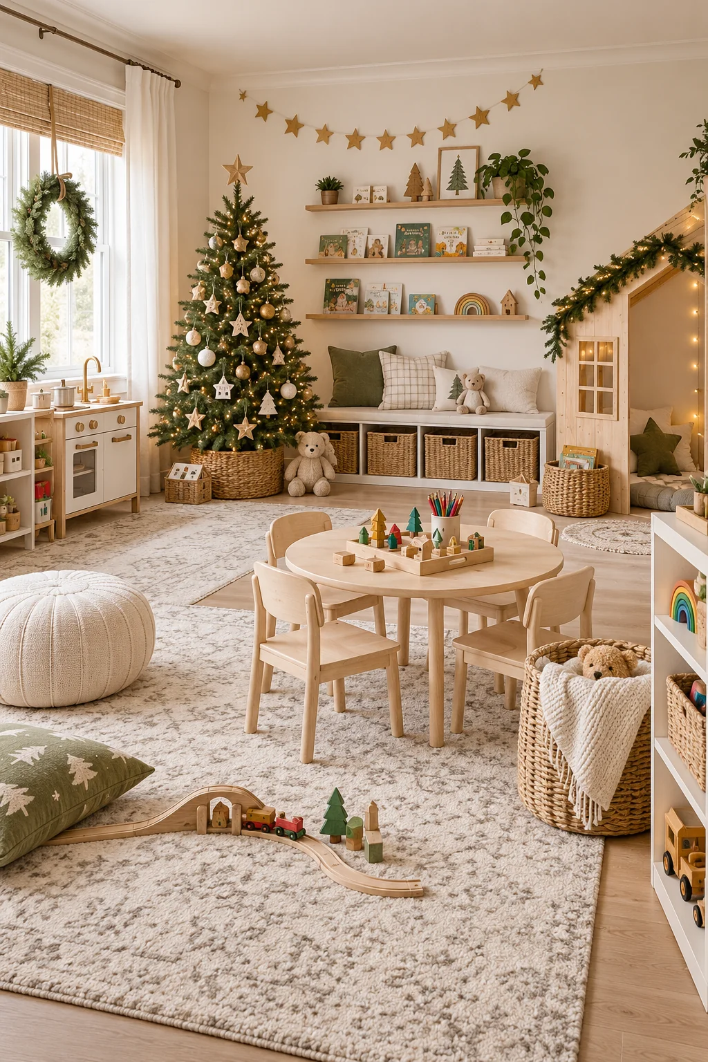 132 16 christmas playroom ideas