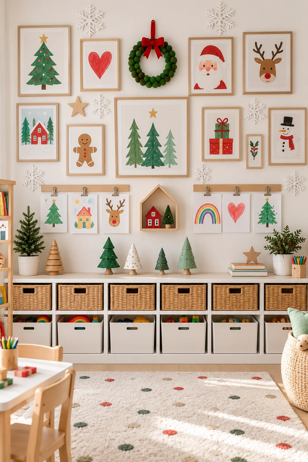 132 18 christmas playroom ideas