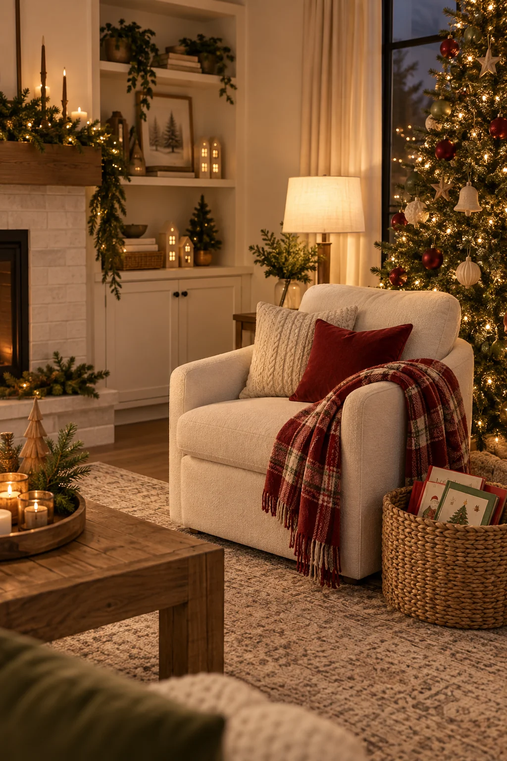 134 1 christmas reading nook ideas