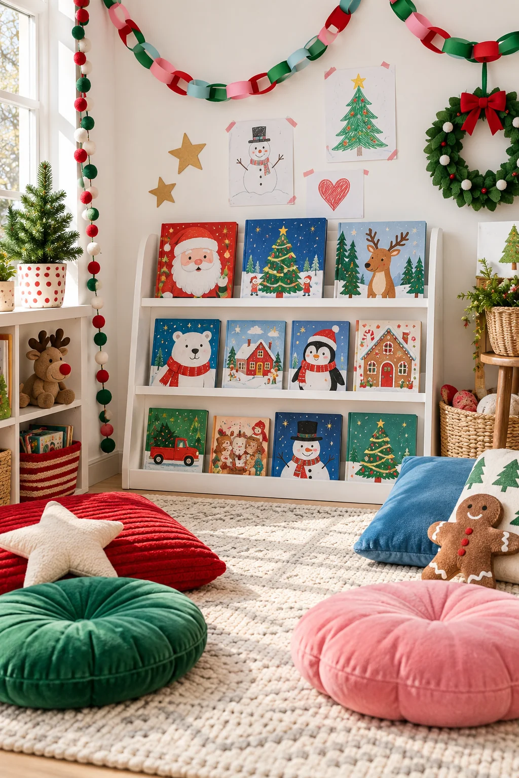 134 12 christmas reading nook ideas