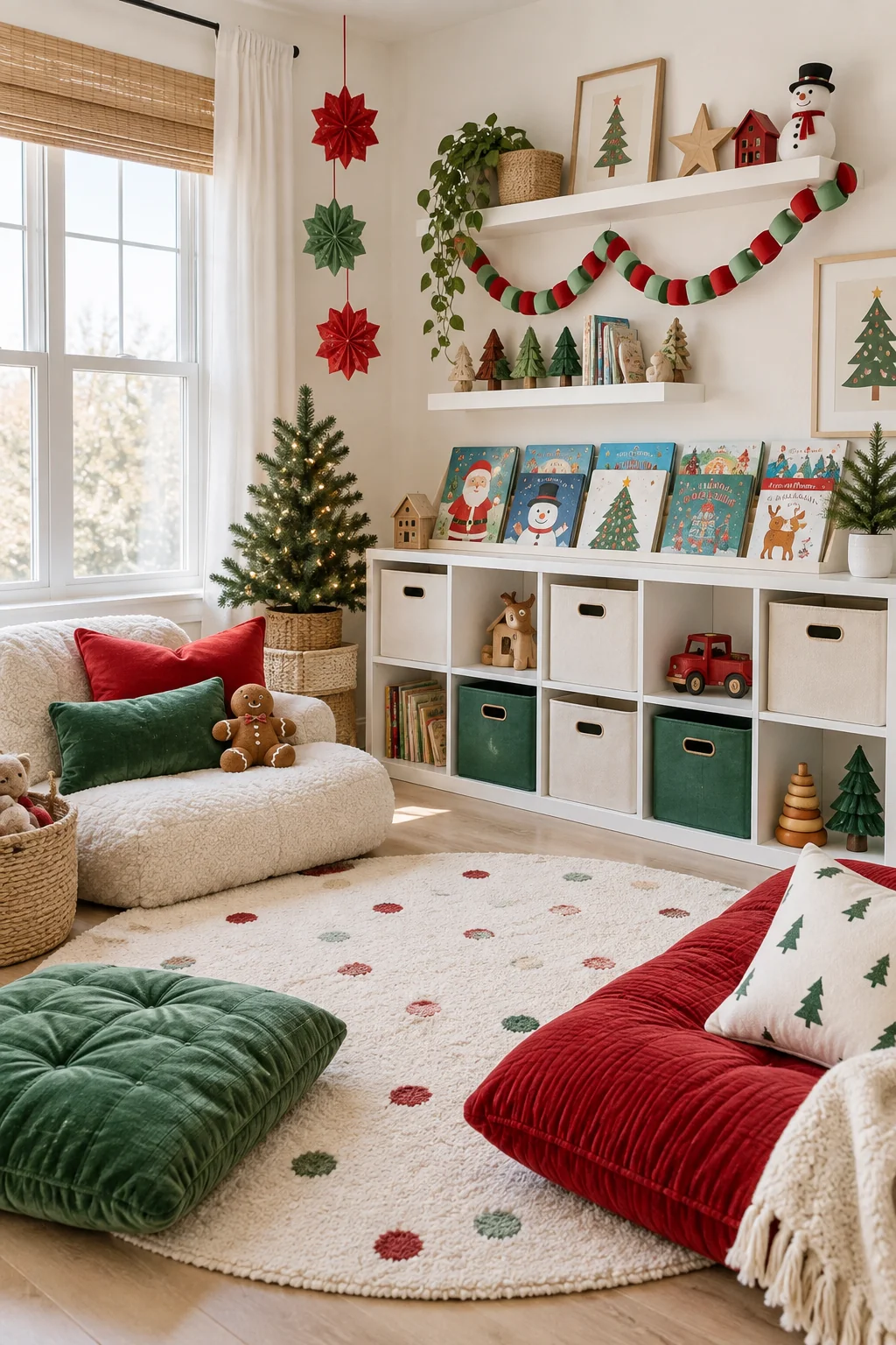 134 13 christmas reading nook ideas