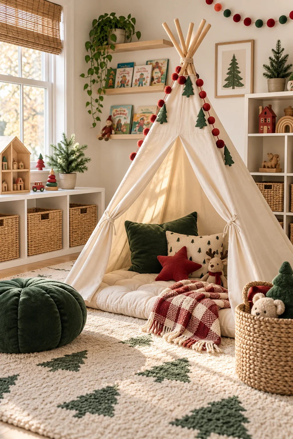 134 14 christmas reading nook ideas