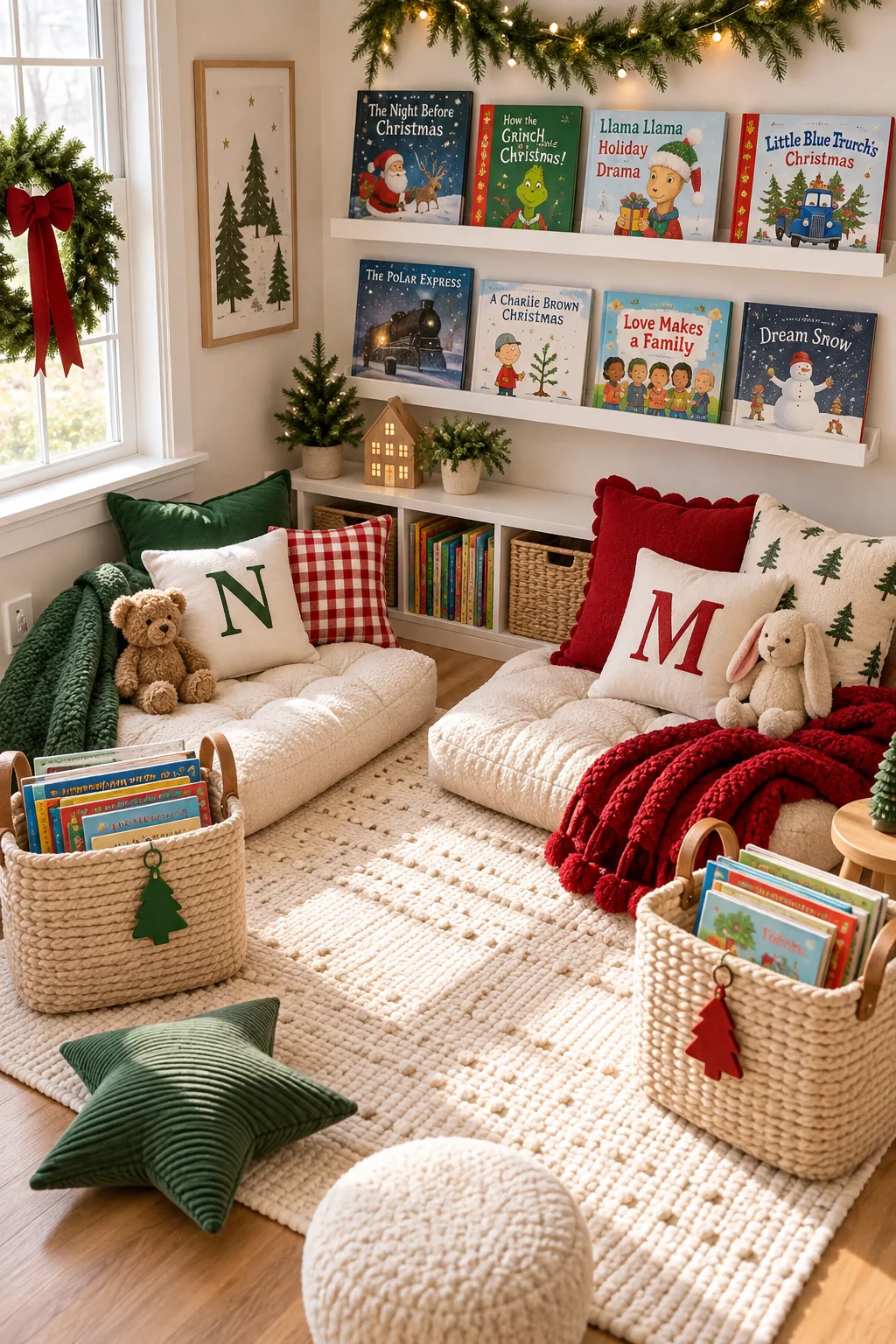 134 20 christmas reading nook ideas