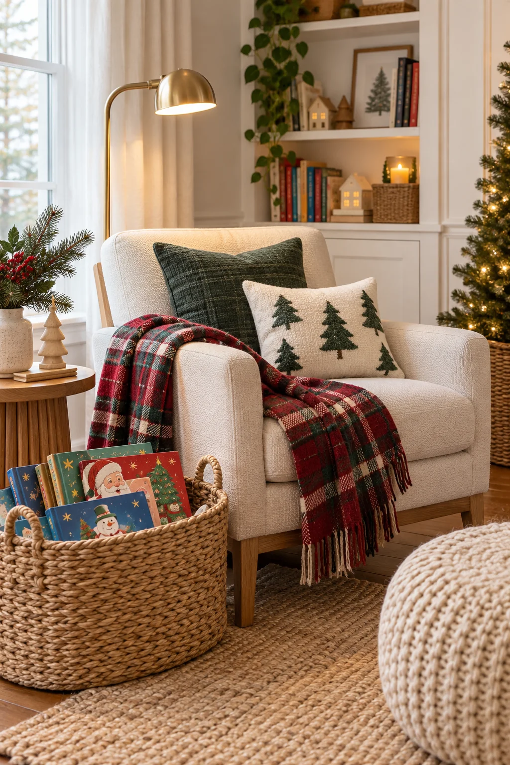 134 9 christmas reading nook ideas