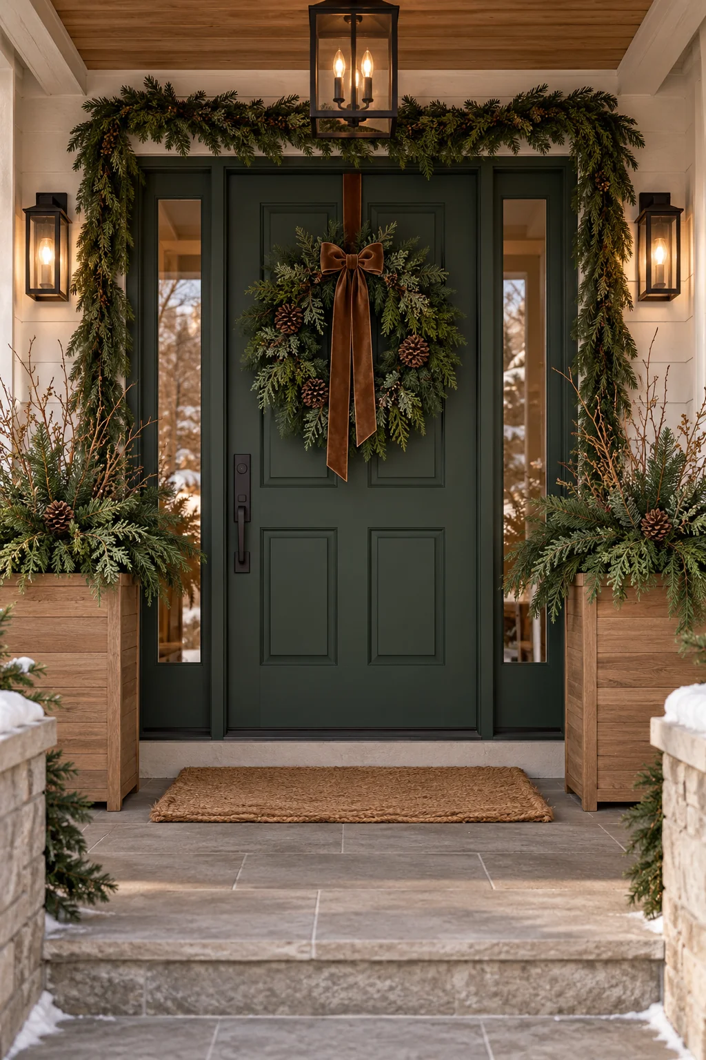 135 14 christmas front door decor