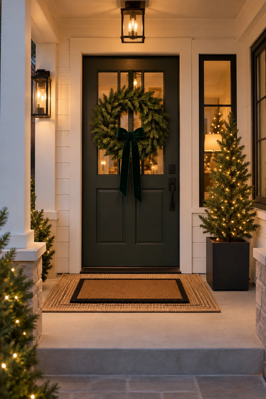 135 15 christmas front door decor