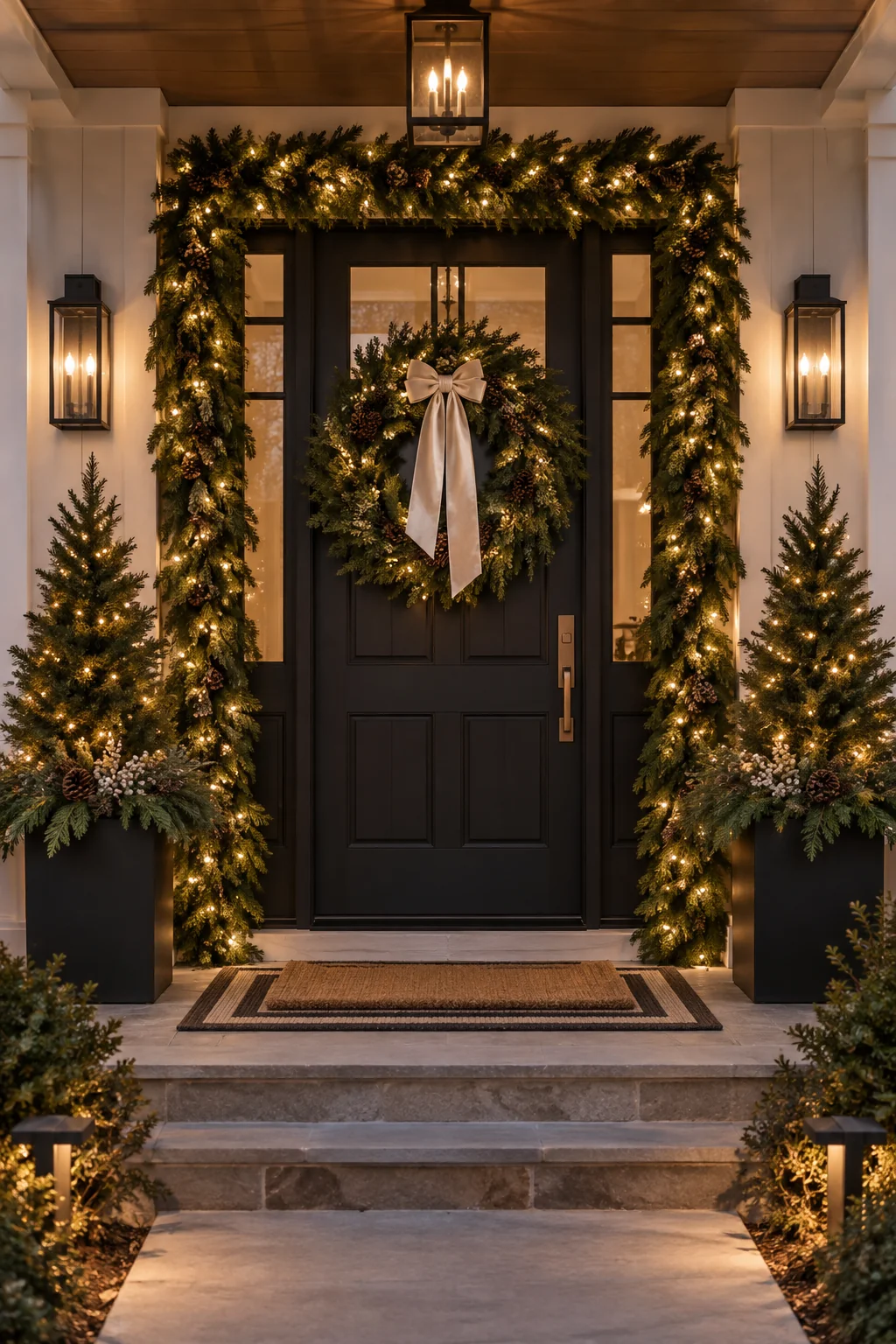 135 16 christmas front door decor