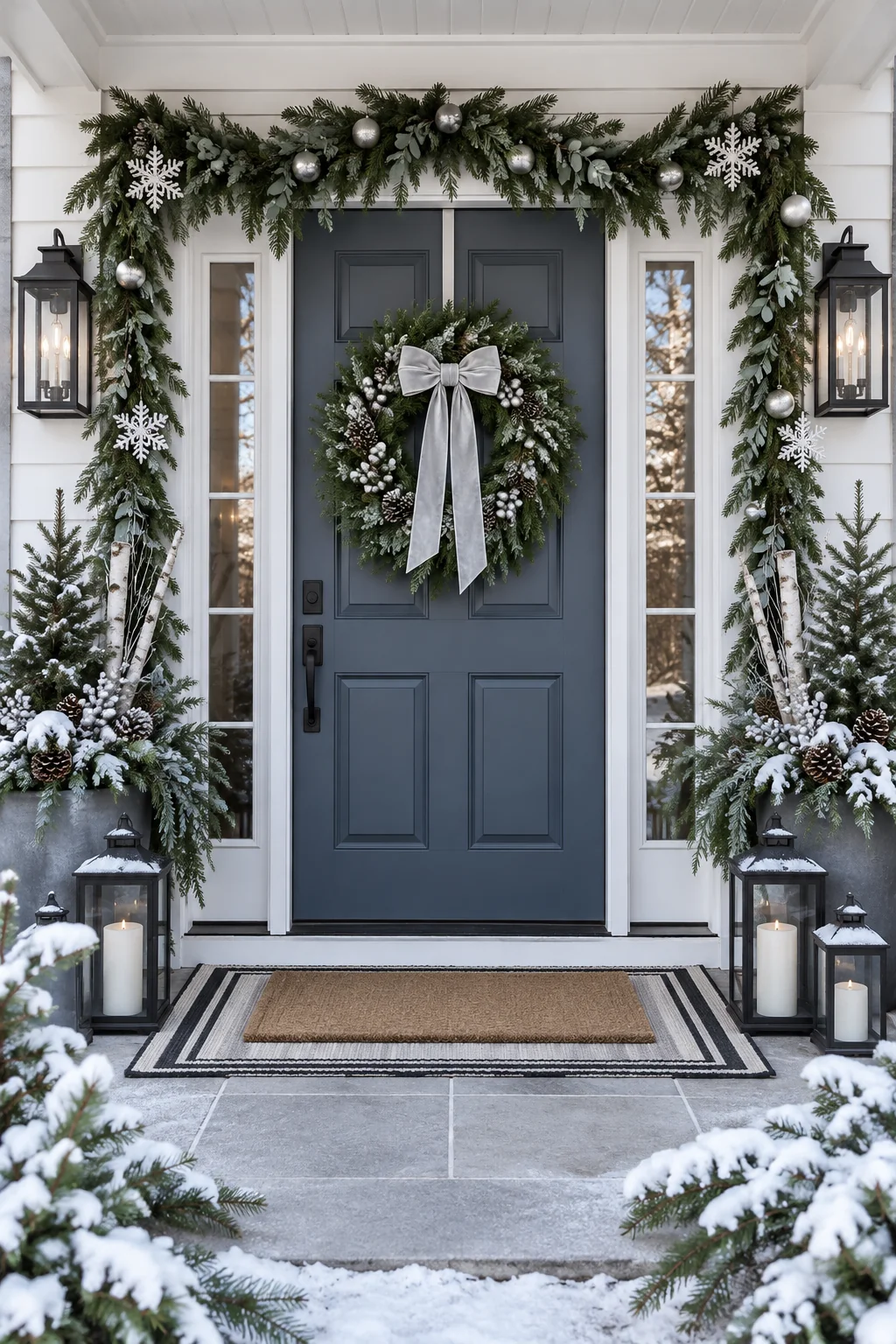 135 19 christmas front door decor