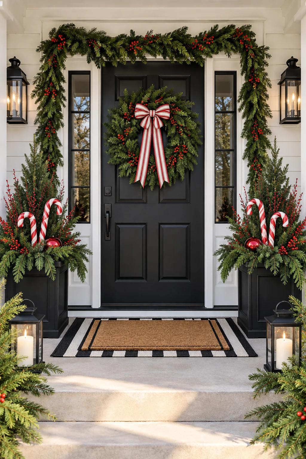 135 21 christmas front door decor