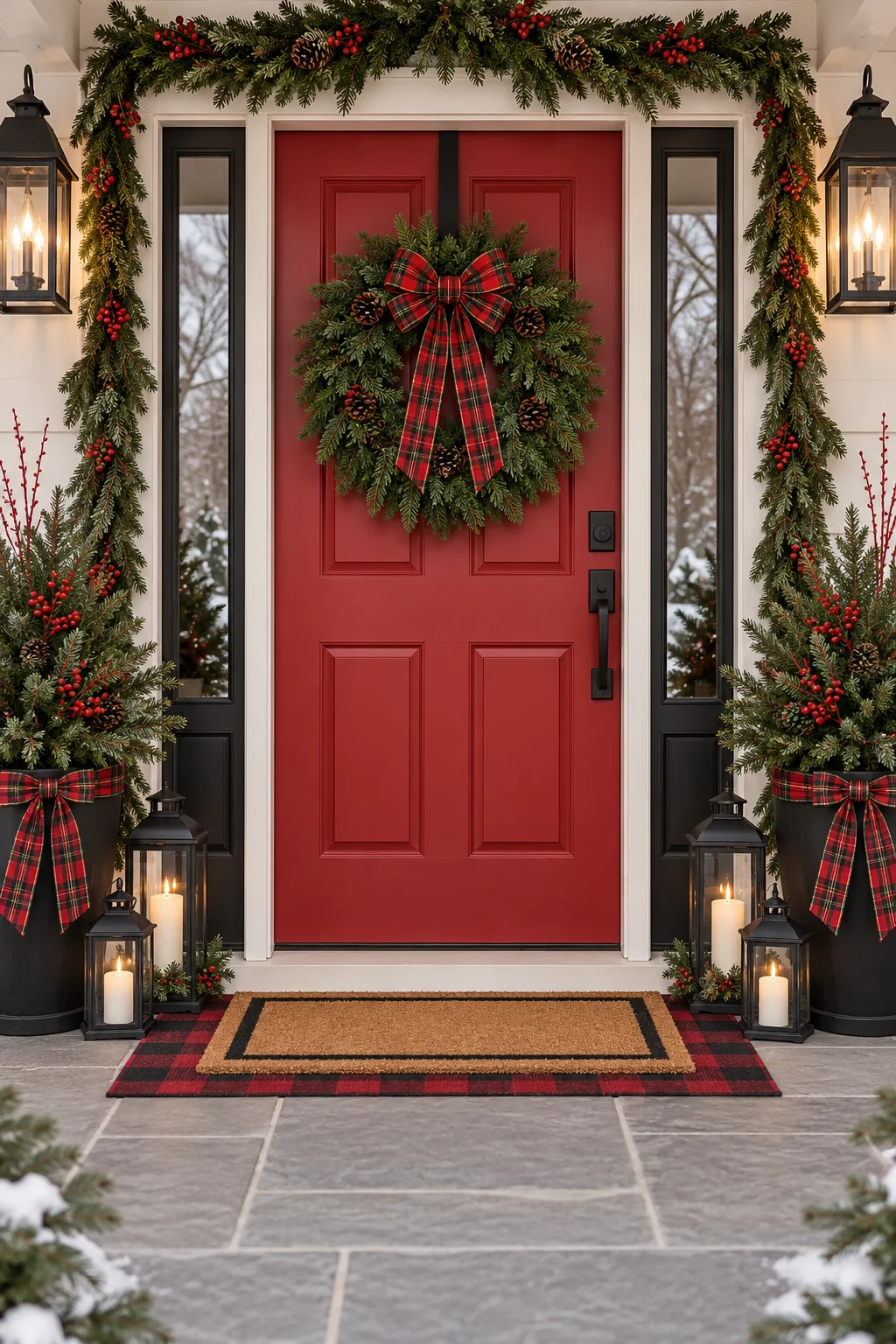 135 23 christmas front door decor
