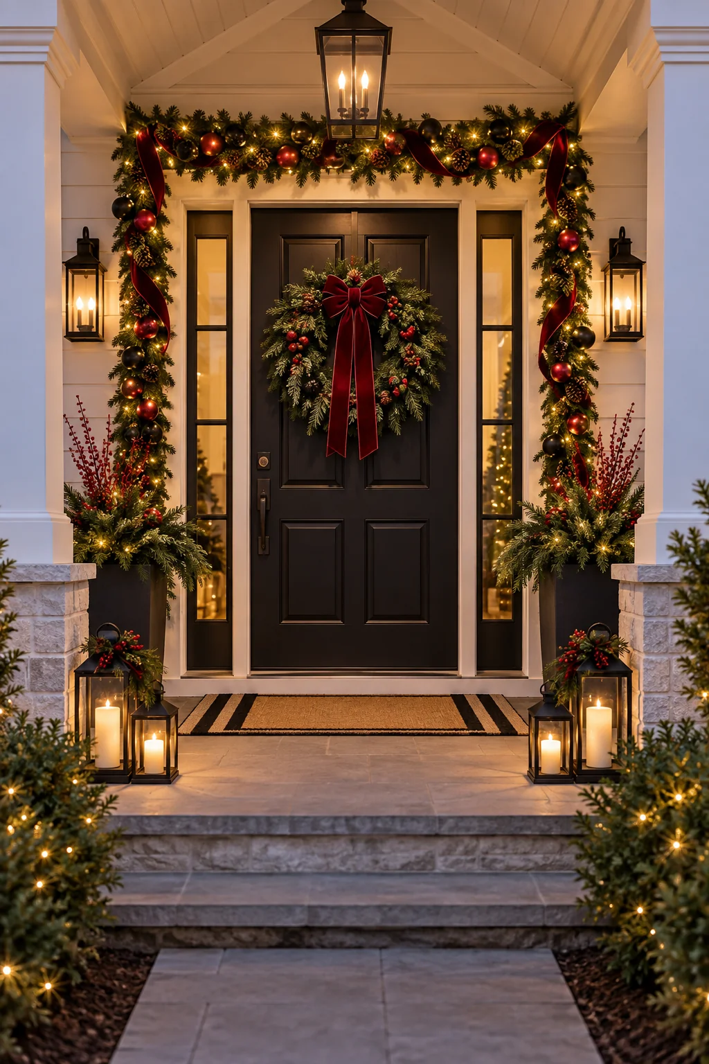 135 25 christmas front door decor