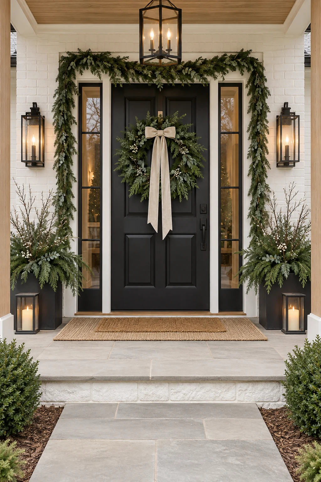 135 6 christmas front door decor