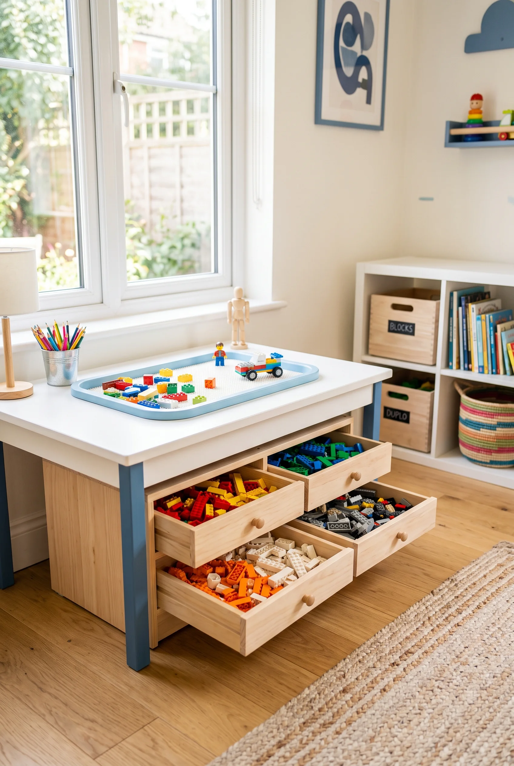142 16 playroom storage ideas