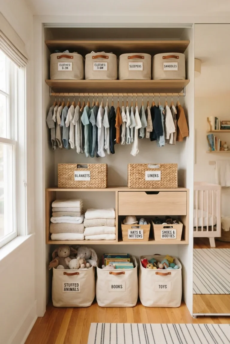 Nursery Storage Ideas