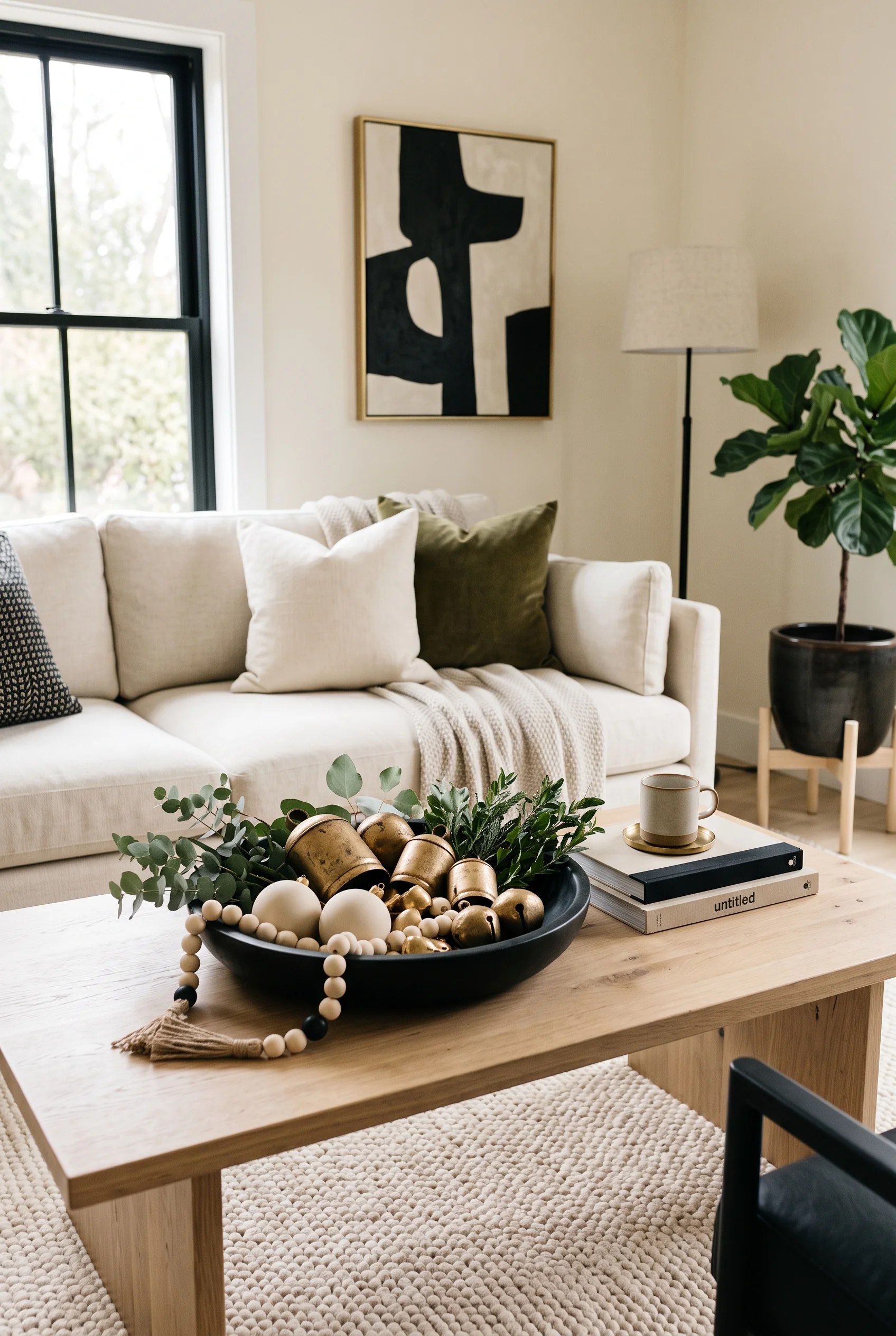 136 14 christmas coffee table decor