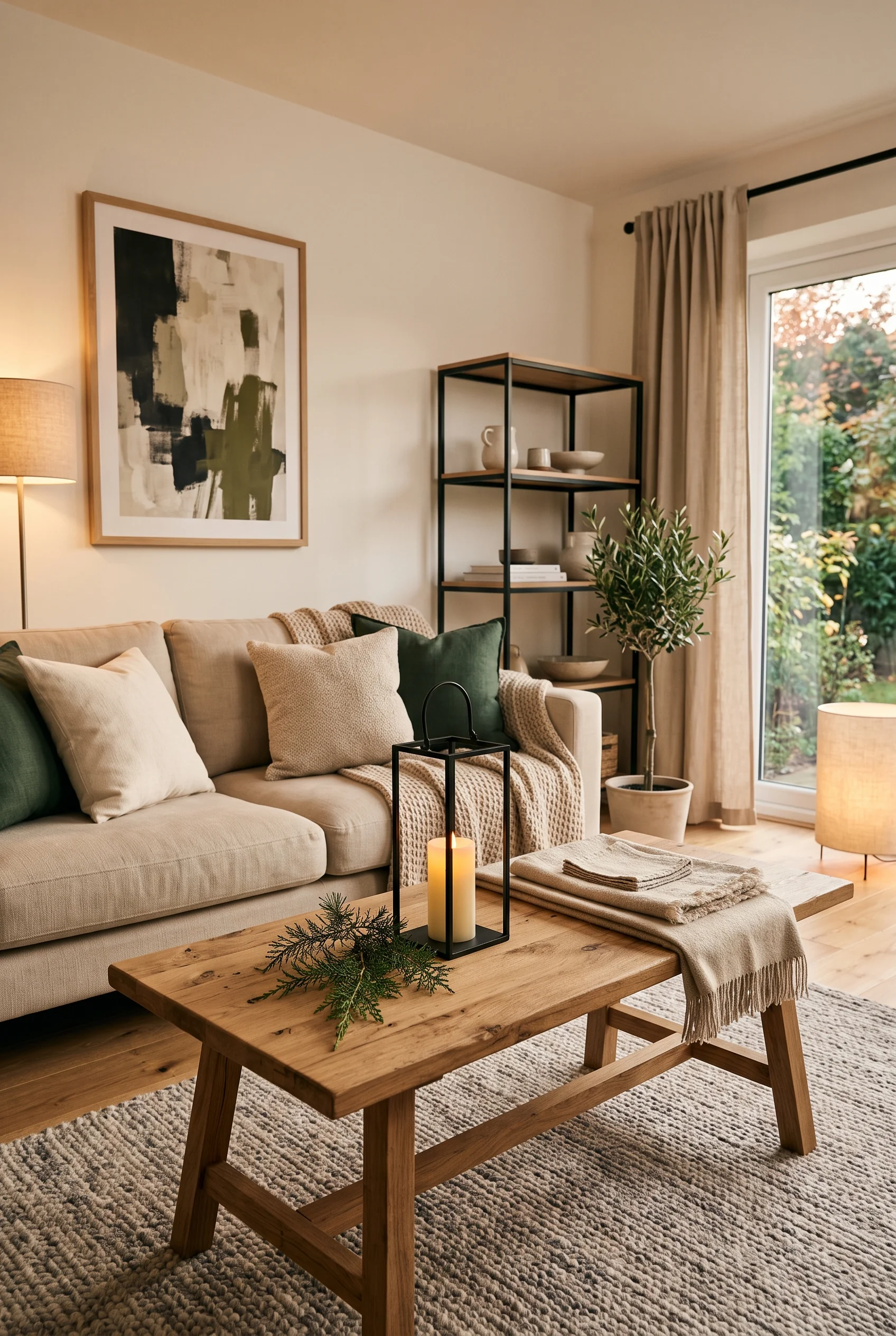 136 15 christmas coffee table decor